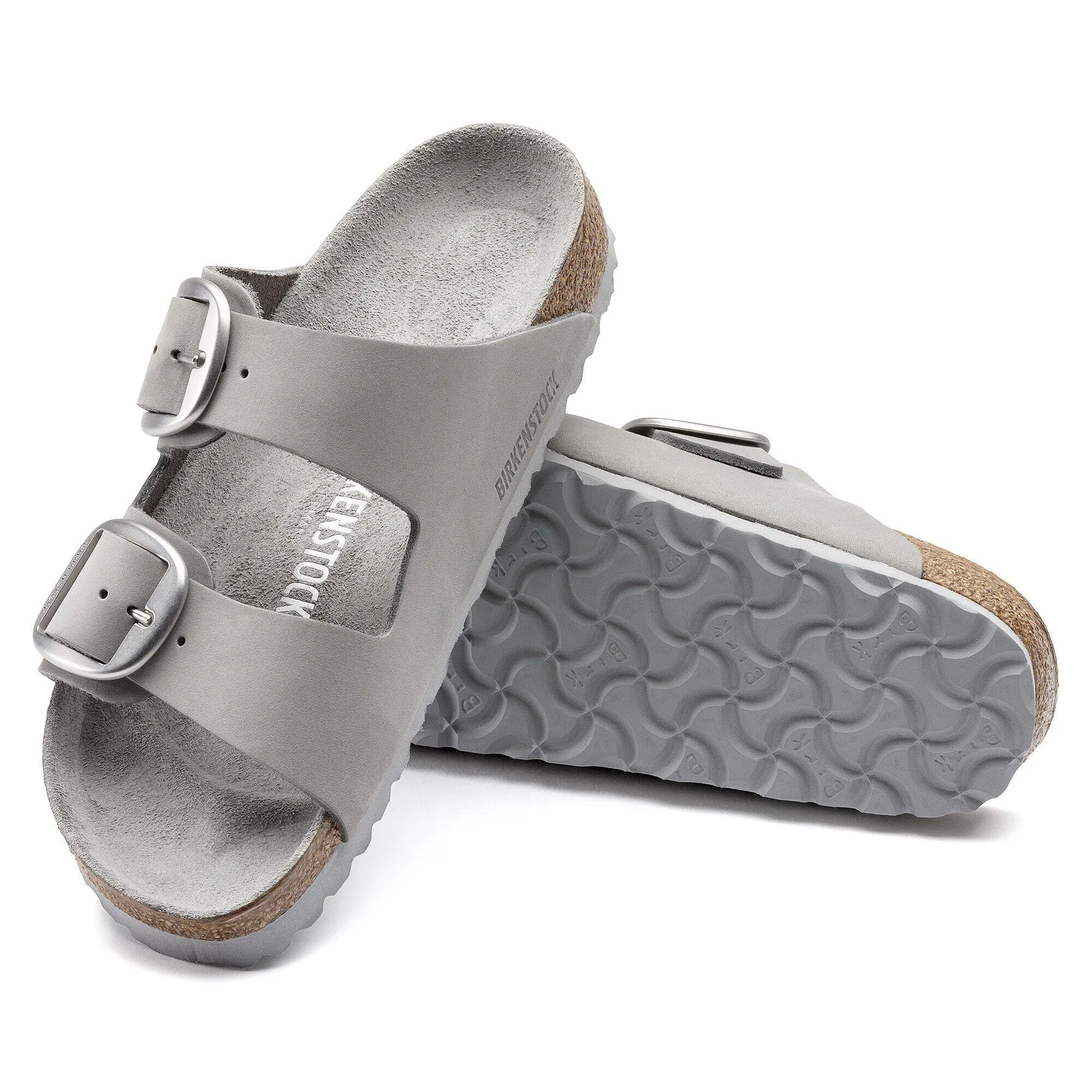 Arizona Big Buckle Natural Leather Nubuck - Image 7