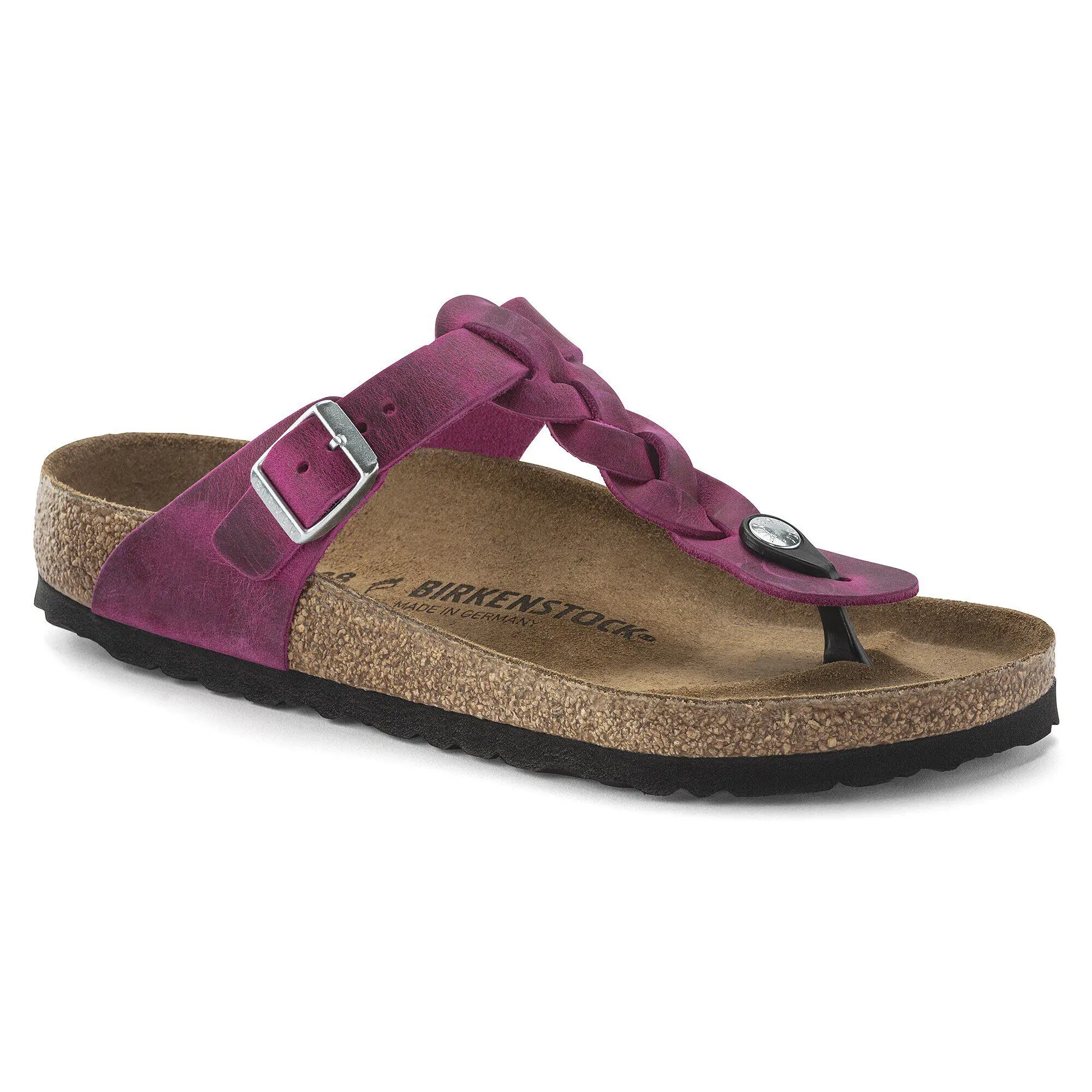 Gizeh Braided Natural Leather Oiled
