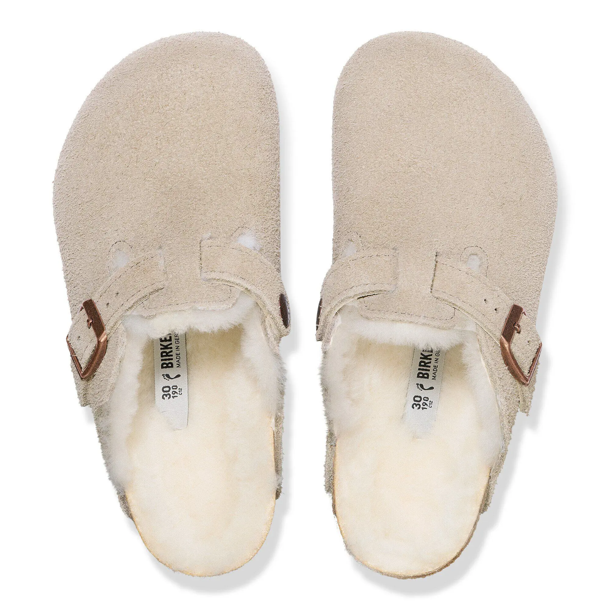 Alternative view of Boston Shearling Kids Suede Leather/Fur
