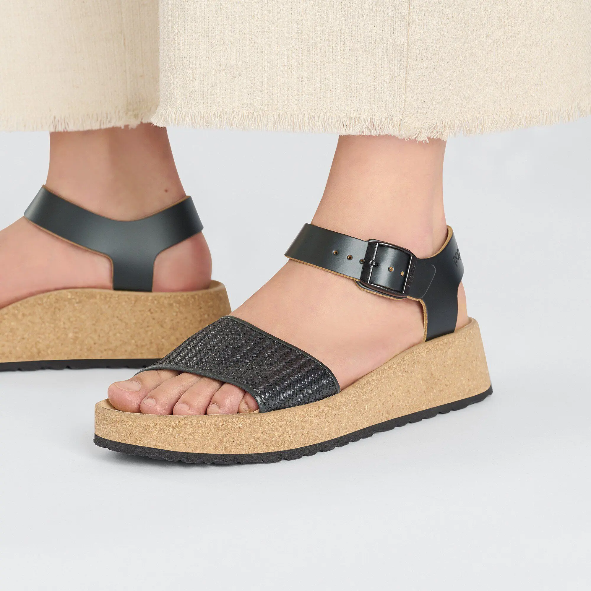 Glenda Raffia Natural Leather/Synthetics - Image 5
