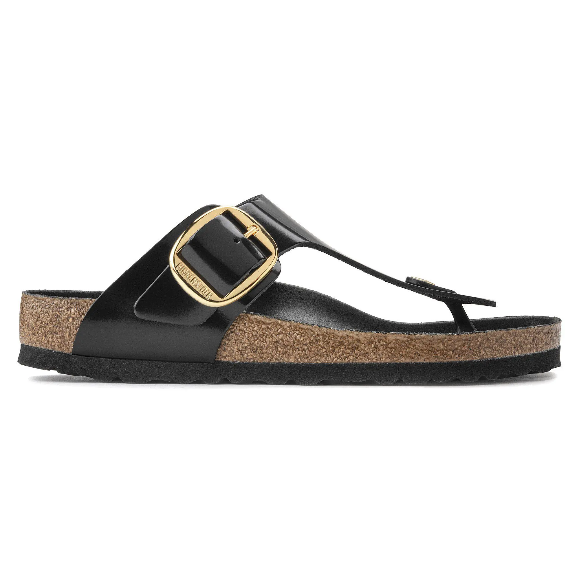 Gizeh Big Buckle Natural Leather Patent - Image 3