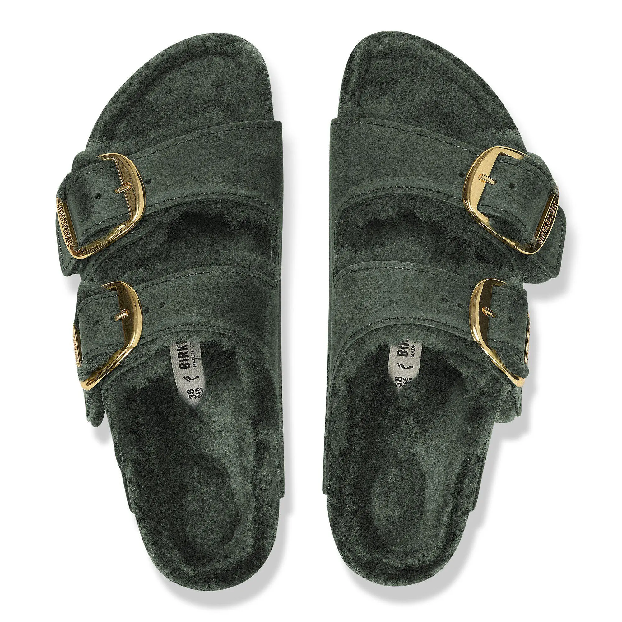 Alternative view of Arizona Big Buckle Shearling Natural Leather Oiled
