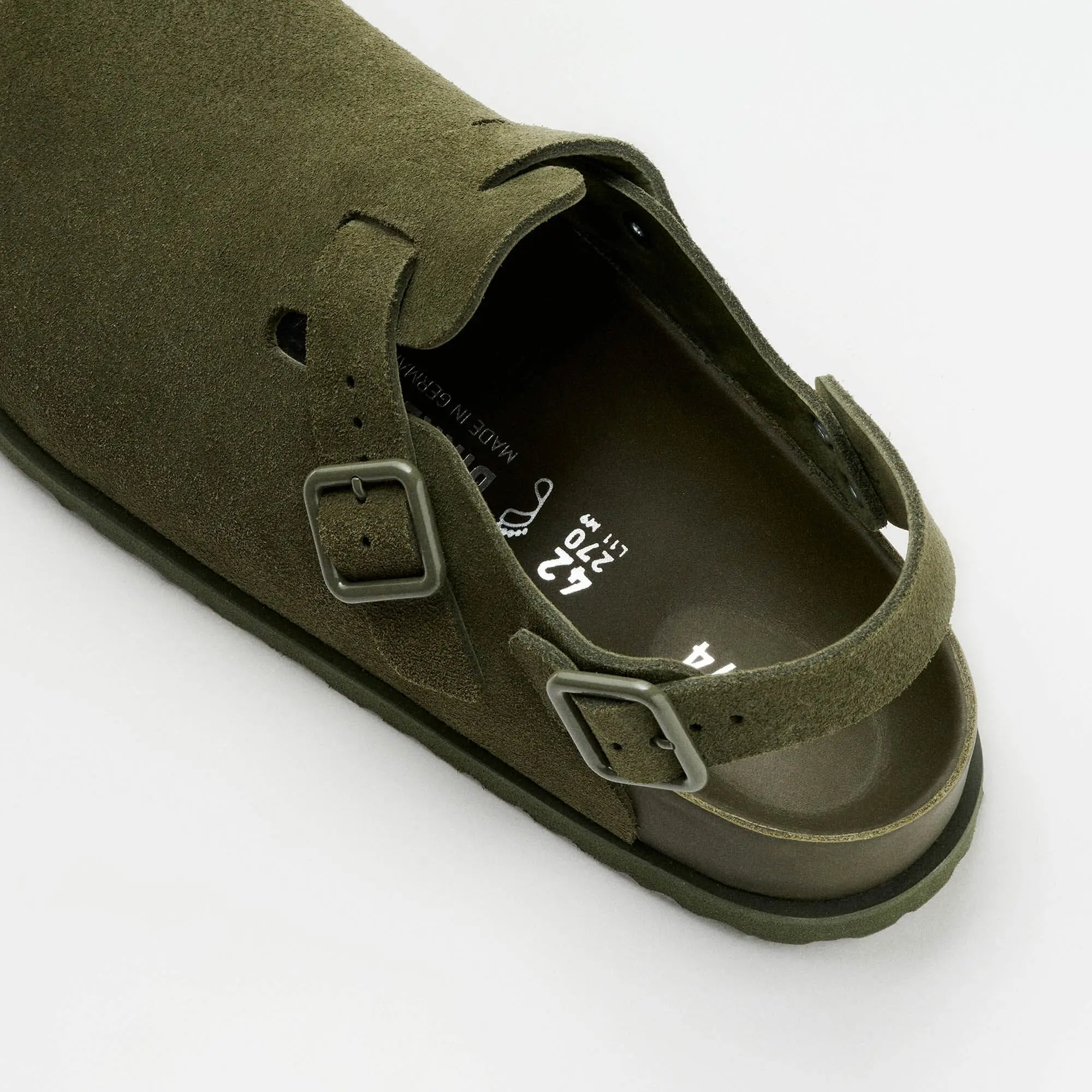 1774 Iv Tokio Suede Leather Moss Green - Image 5