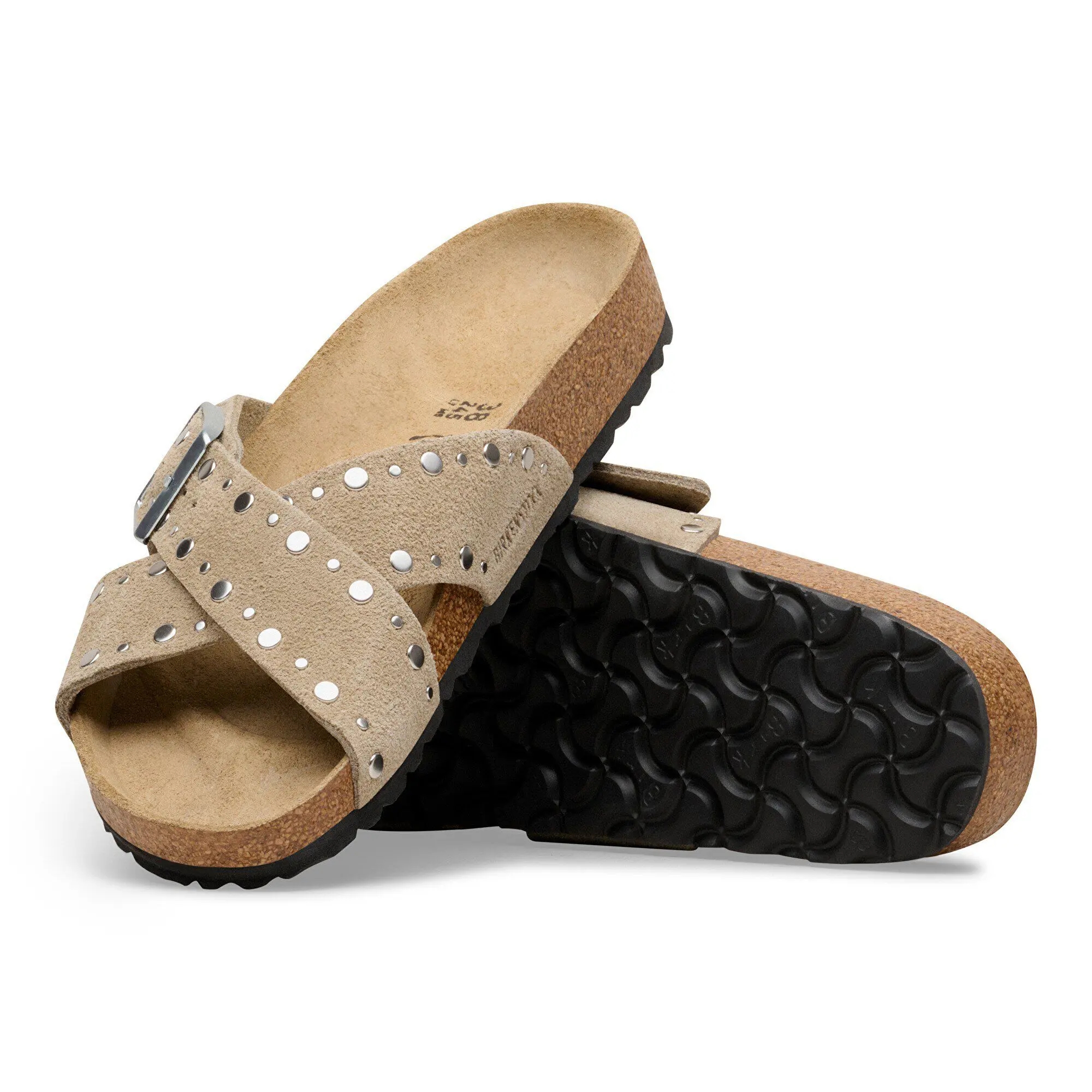 Siena Rivet Border Suede Leather - Image 8
