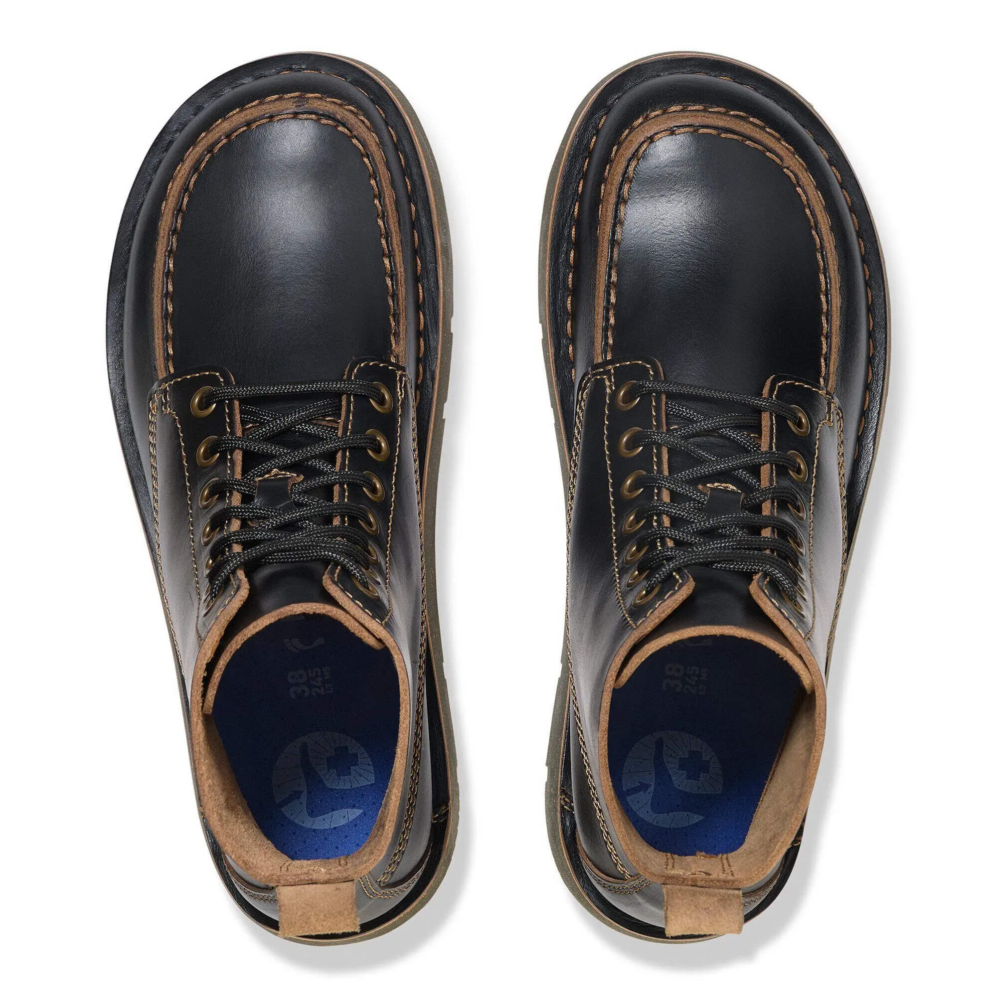 Alternative view of Birmingham Moc Natural Leather Oiled