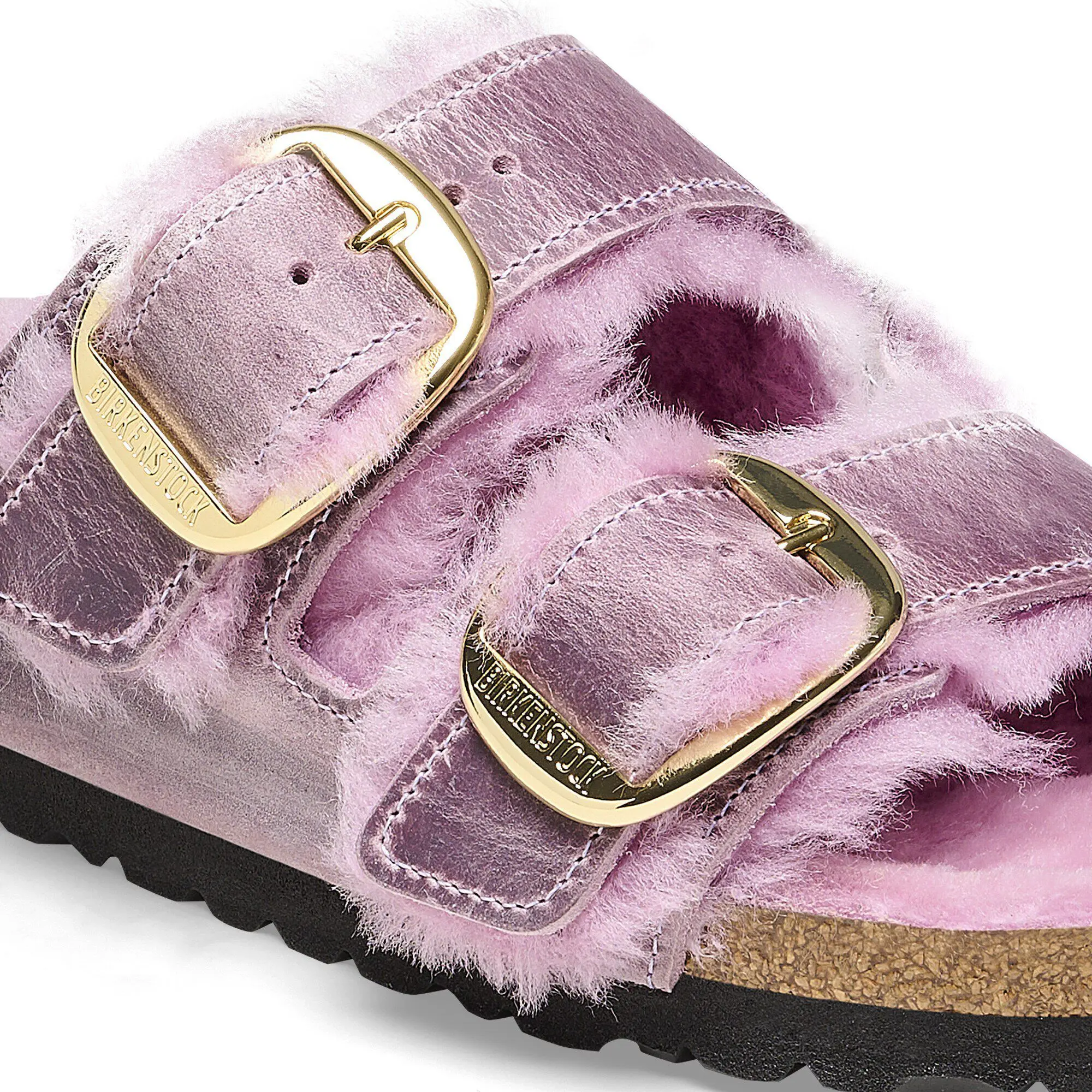 Arizona Big Buckle Shearling Natural Leather Oiled - Image 7