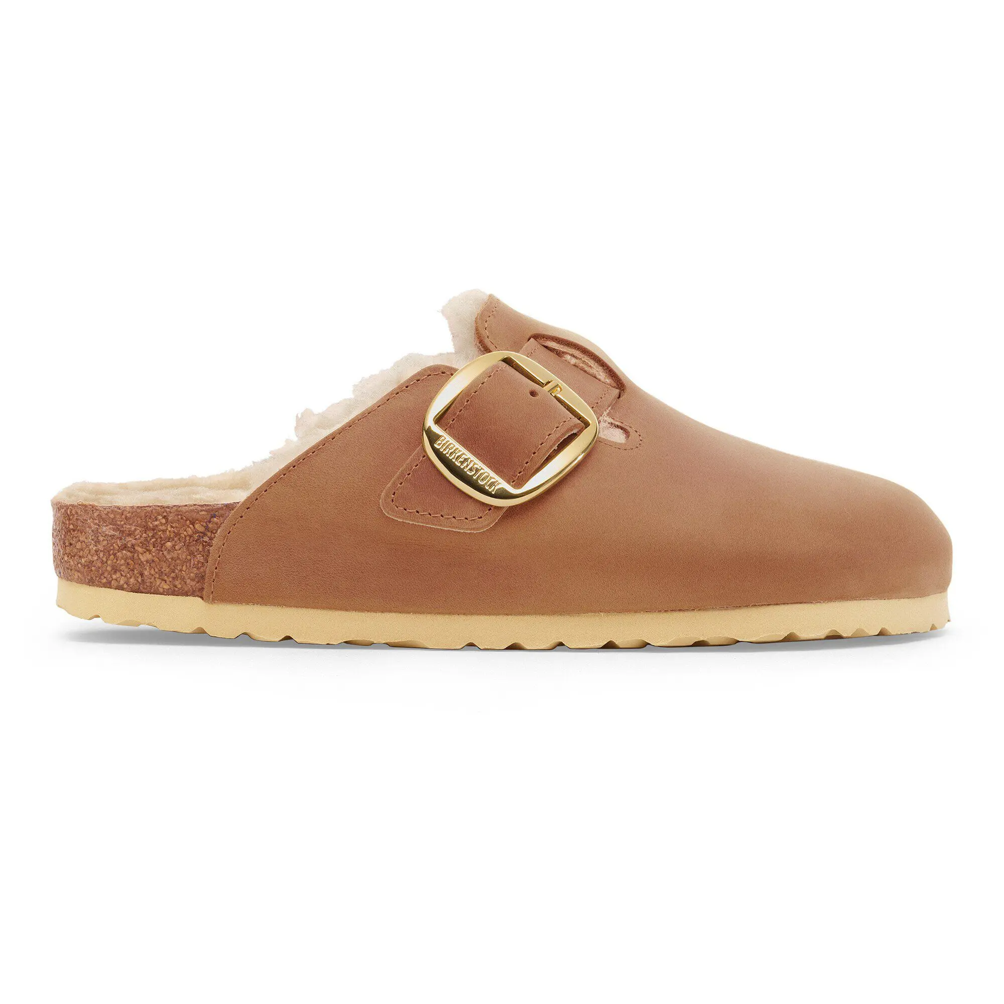 Boston Big Buckle Shearling Natural Leather Oiled - Image 3