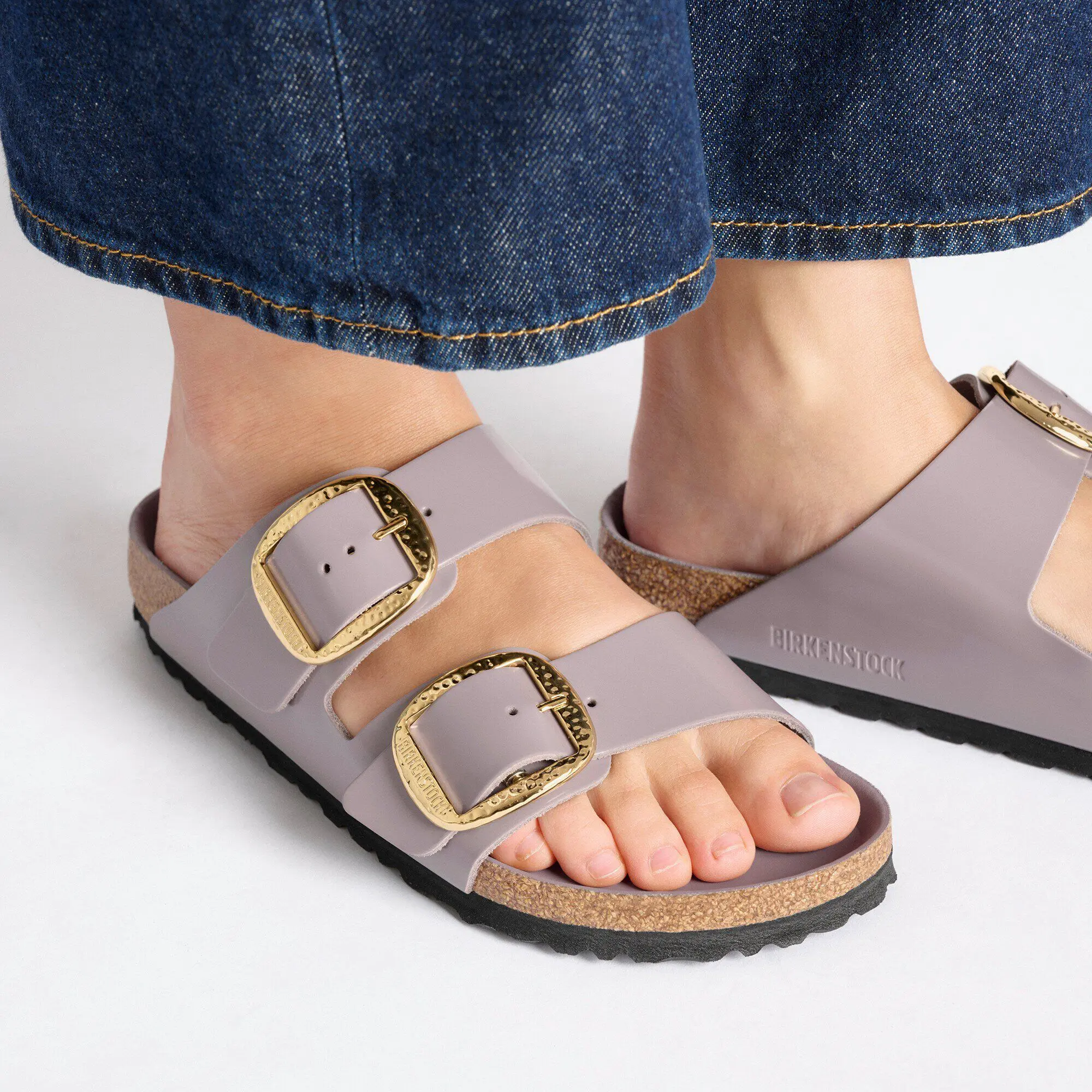 Arizona Big Buckle Natural Leather Patent - Image 5