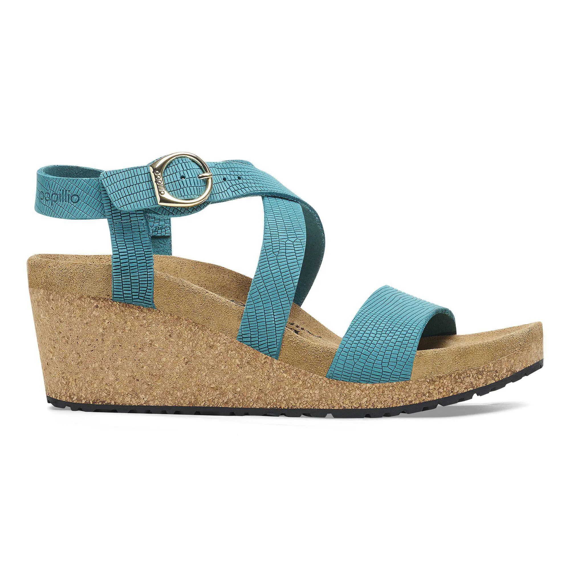 Sibyl Ring-Buckle Nubuck Leather Embossed - Image 3