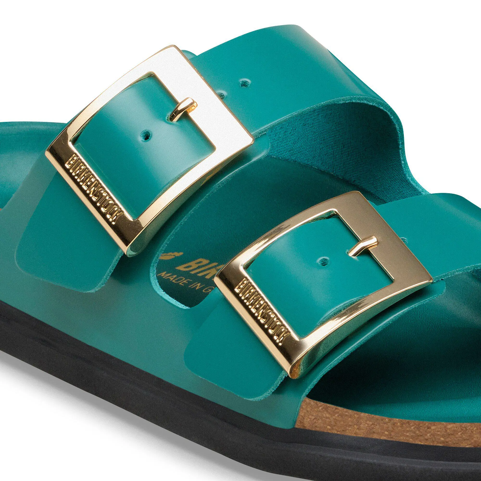 Arizona Droplet Buckle Natural Leather Patent - Image 8