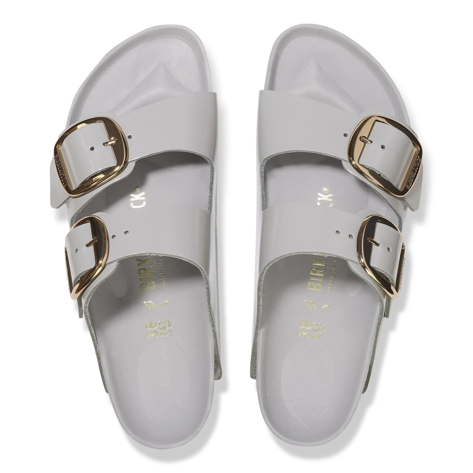 Alternative view of Arizona Big Buckle Natural Leather Patent