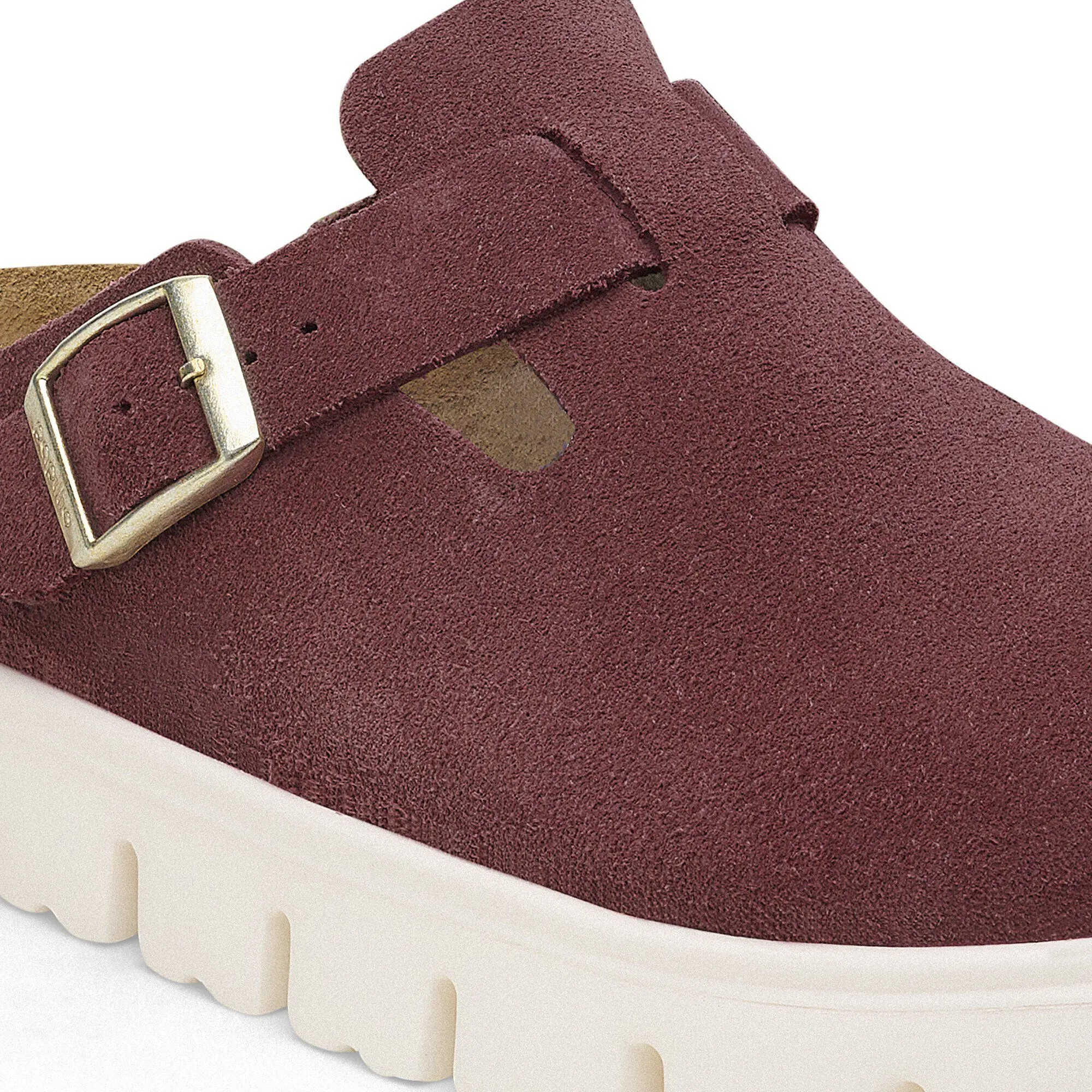 Boston Chunky Suede Leather Berry Crush - Image 8