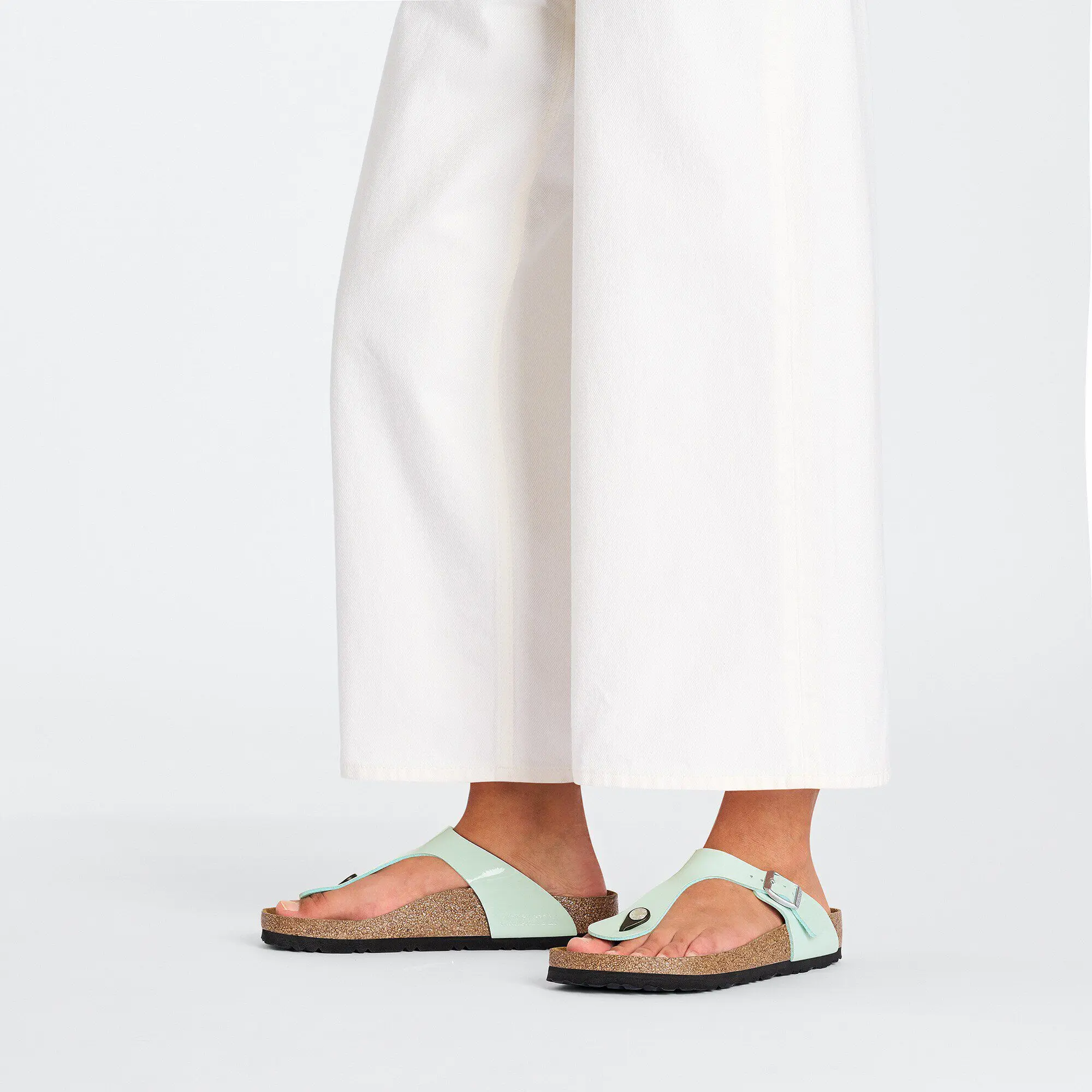 Gizeh Birko-Flor Patent Patent Surf Green - Image 8