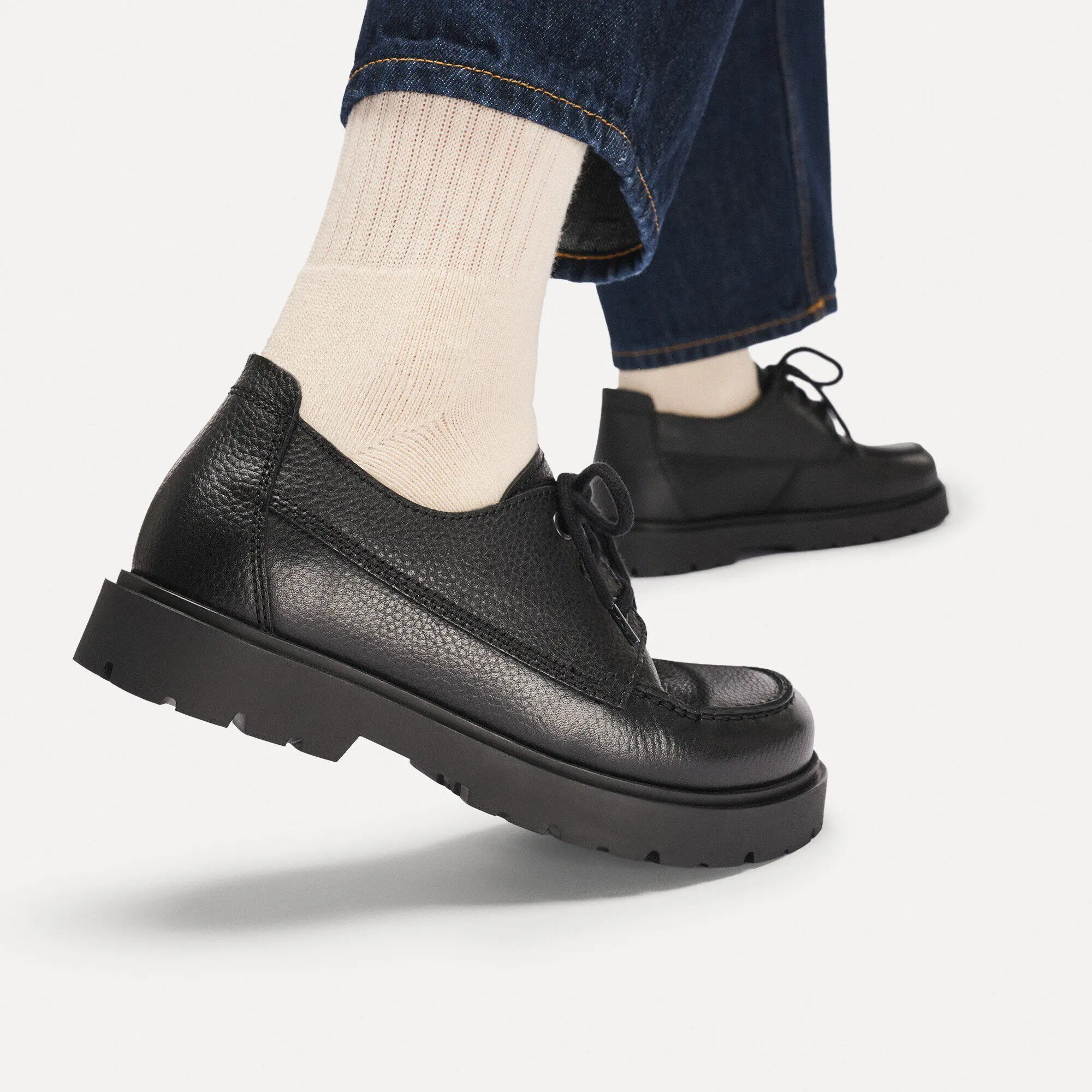 Highwood Moc Lace Low Natural Leather - Image 5