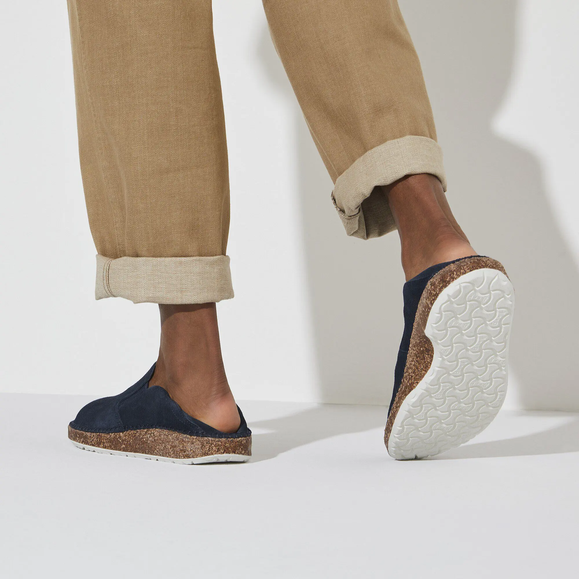 Callan Suede Leather Navy - Image 4