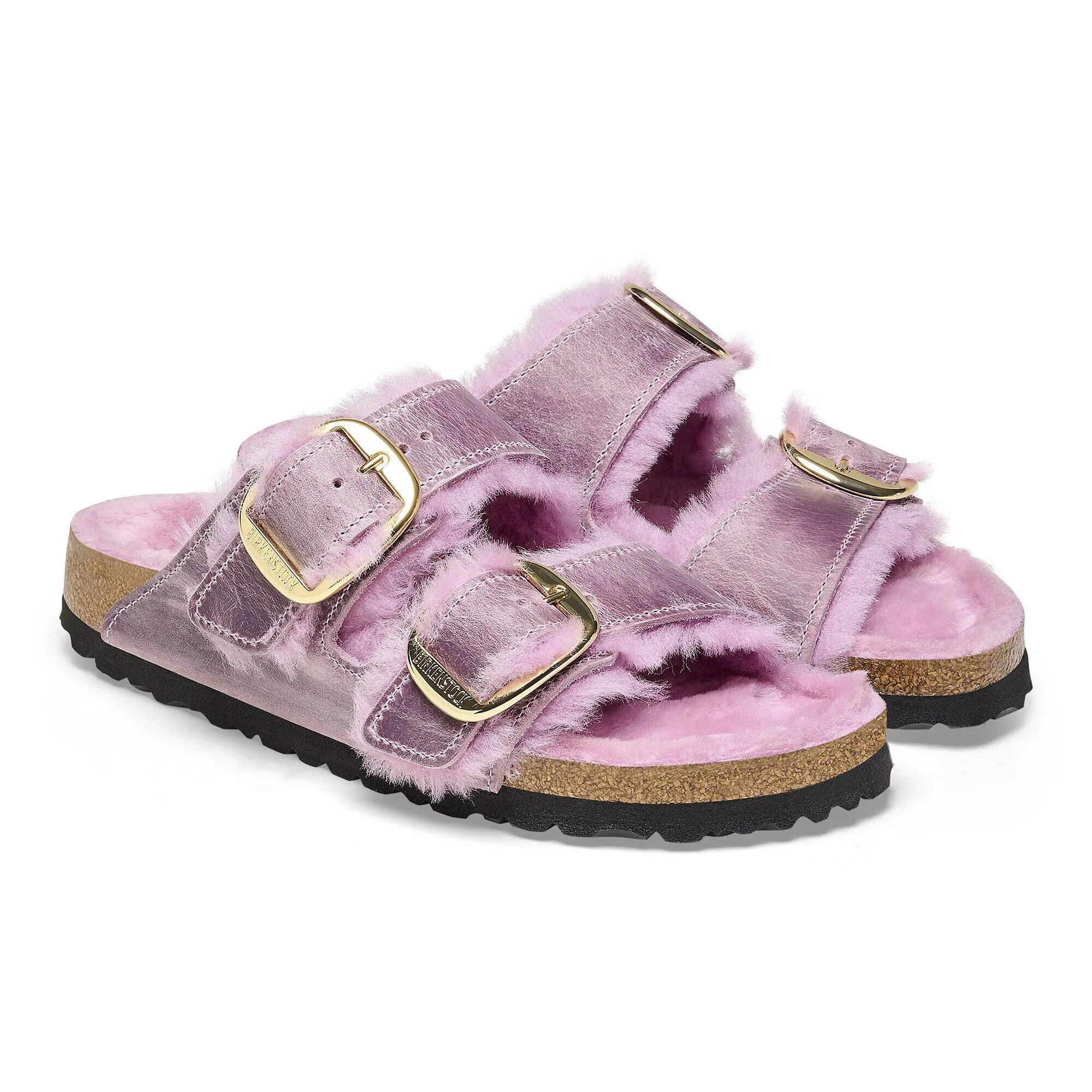 Arizona Big Buckle Shearling Natural Leather Oiled - Image 9