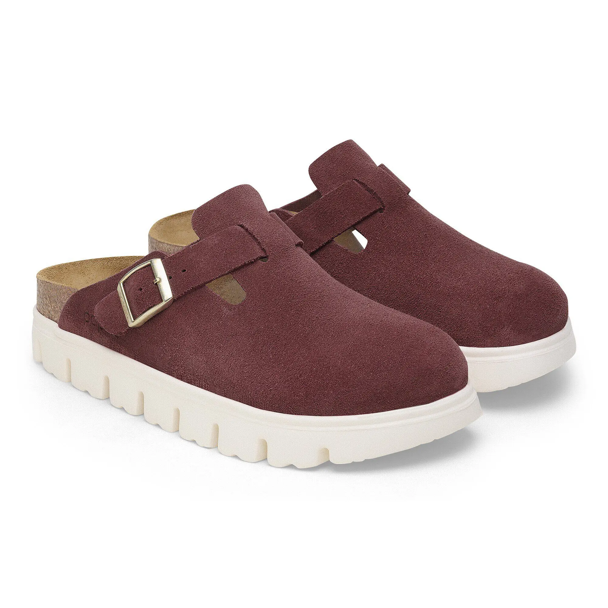 Boston Chunky Suede Leather Berry Crush - Image 5
