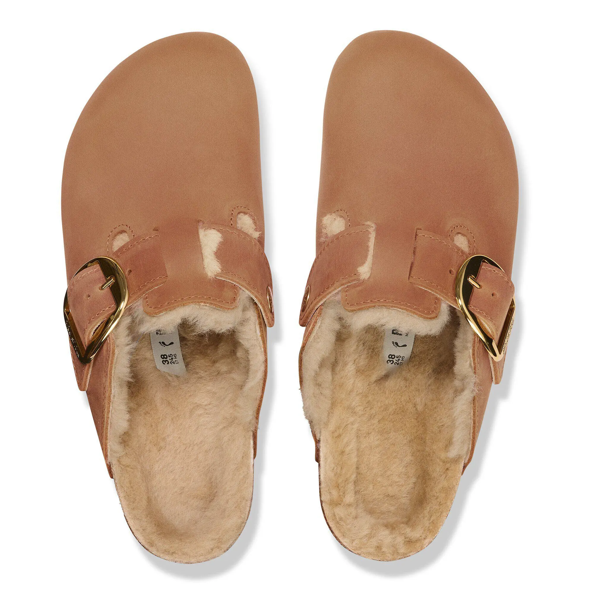 Alternative view of Boston Big Buckle Shearling Natural Leather Oiled