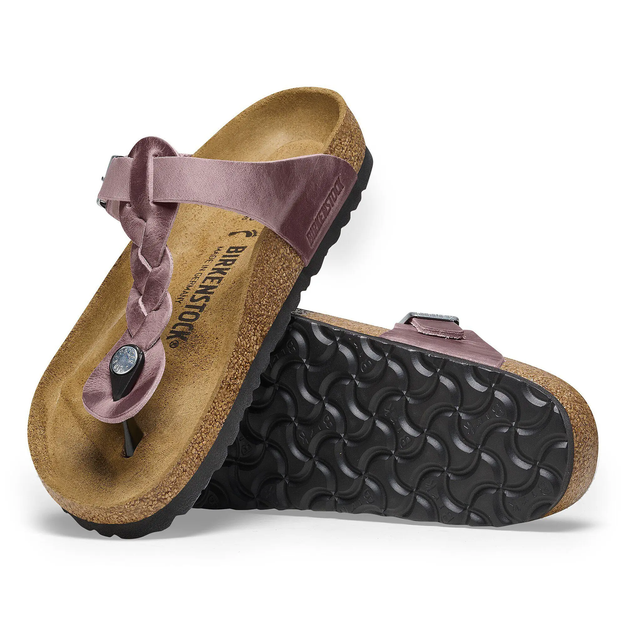 Gizeh Braided Natural Leather Oiled - Image 4