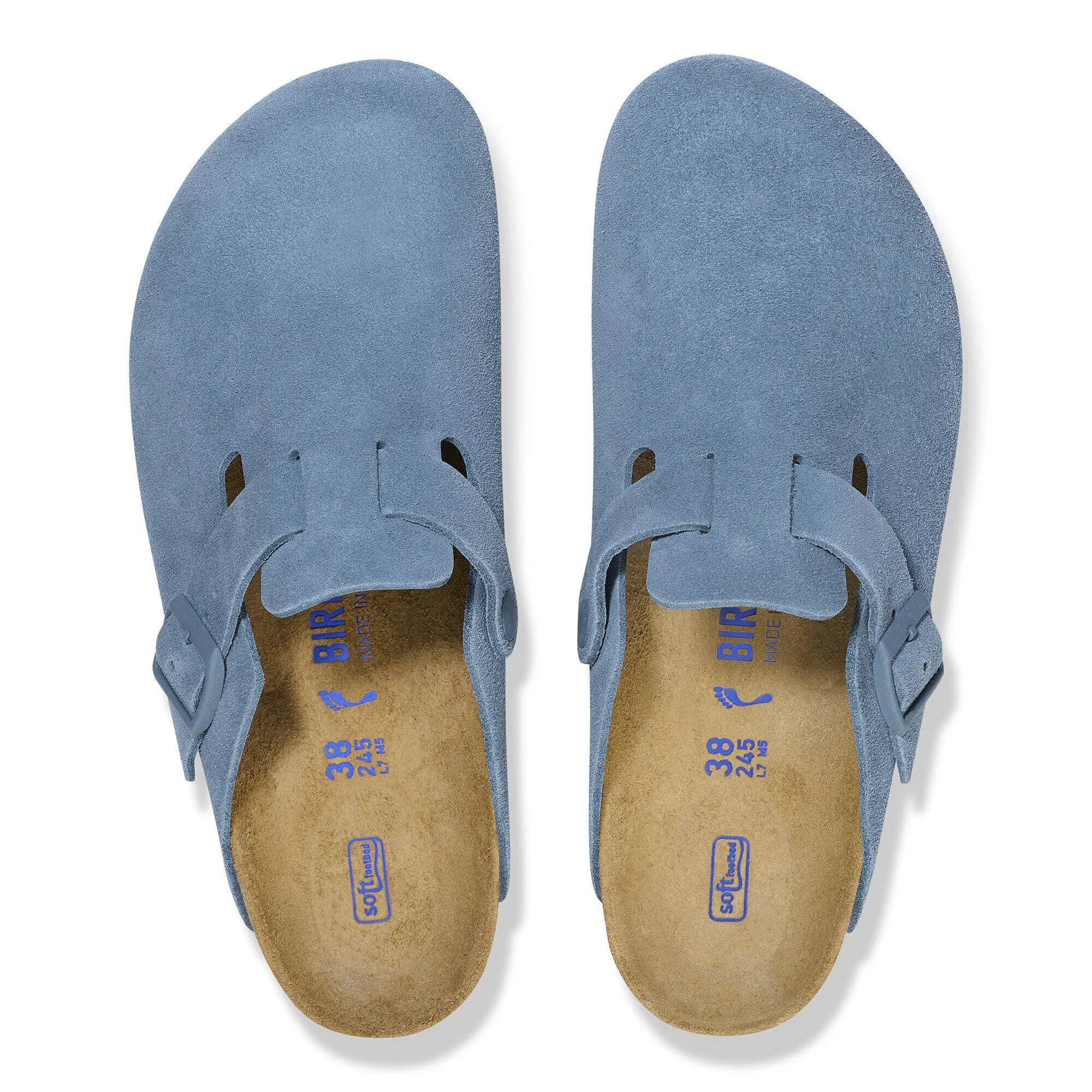 Alternative view of Boston Soft Footbed Suede Leather Elemental Blue