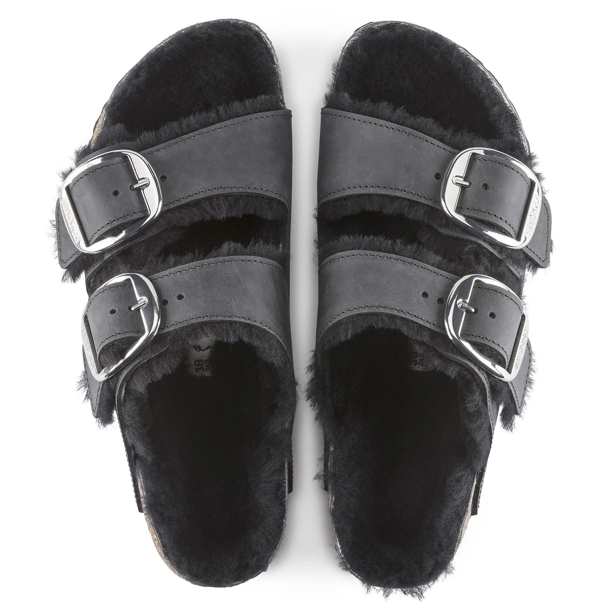 Alternative view of Arizona Big Buckle Shearling Natural Leather Oiled