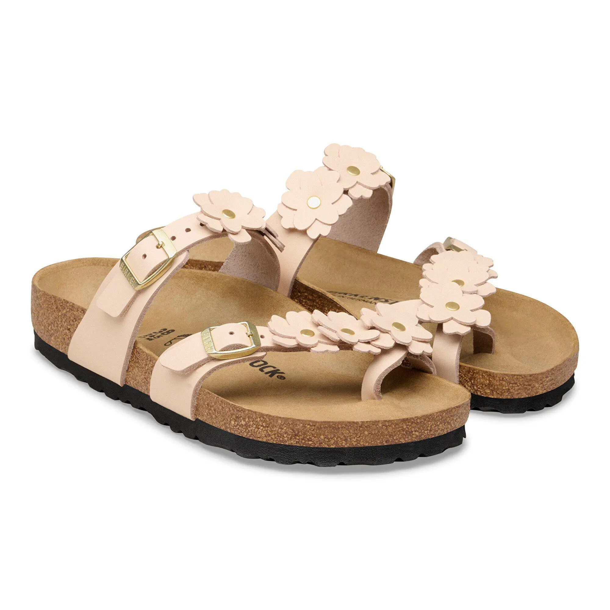 Mayari Flower Embellishment Natural Leather - Image 7