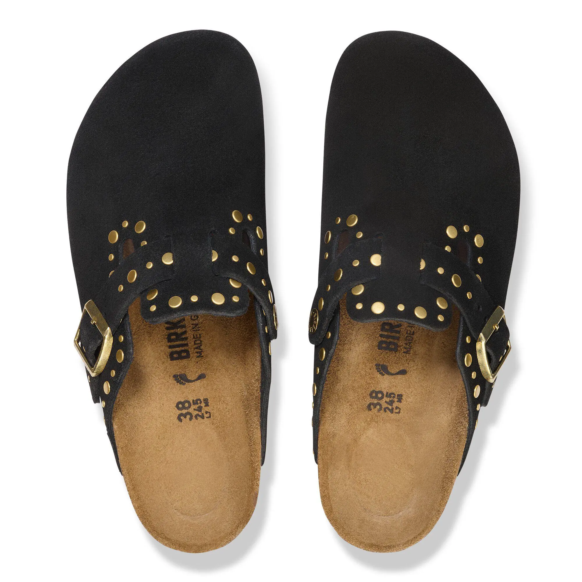 Alternative view of Boston Rivet Suede Leather