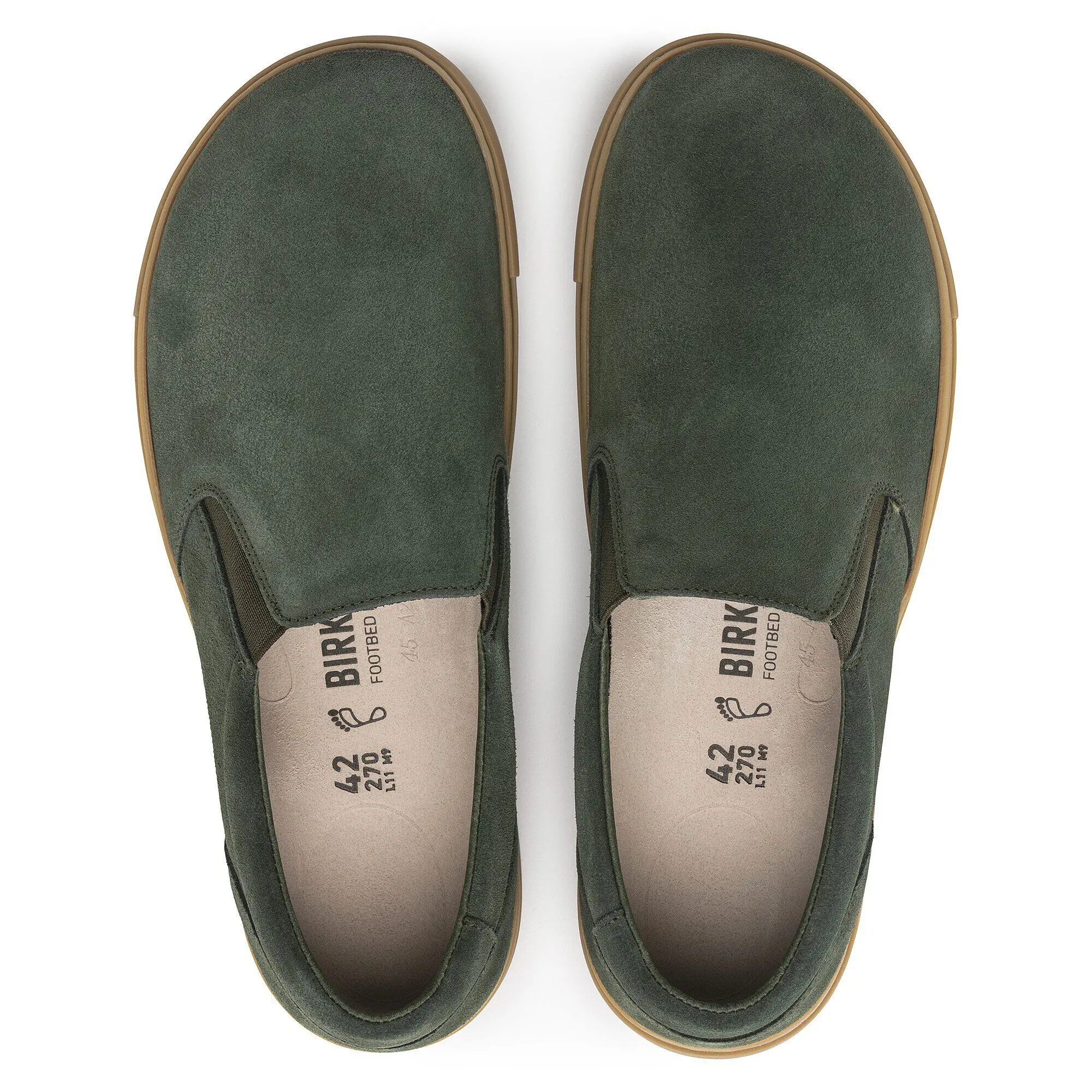 Alternative view of Oswego Suede Leather Thyme