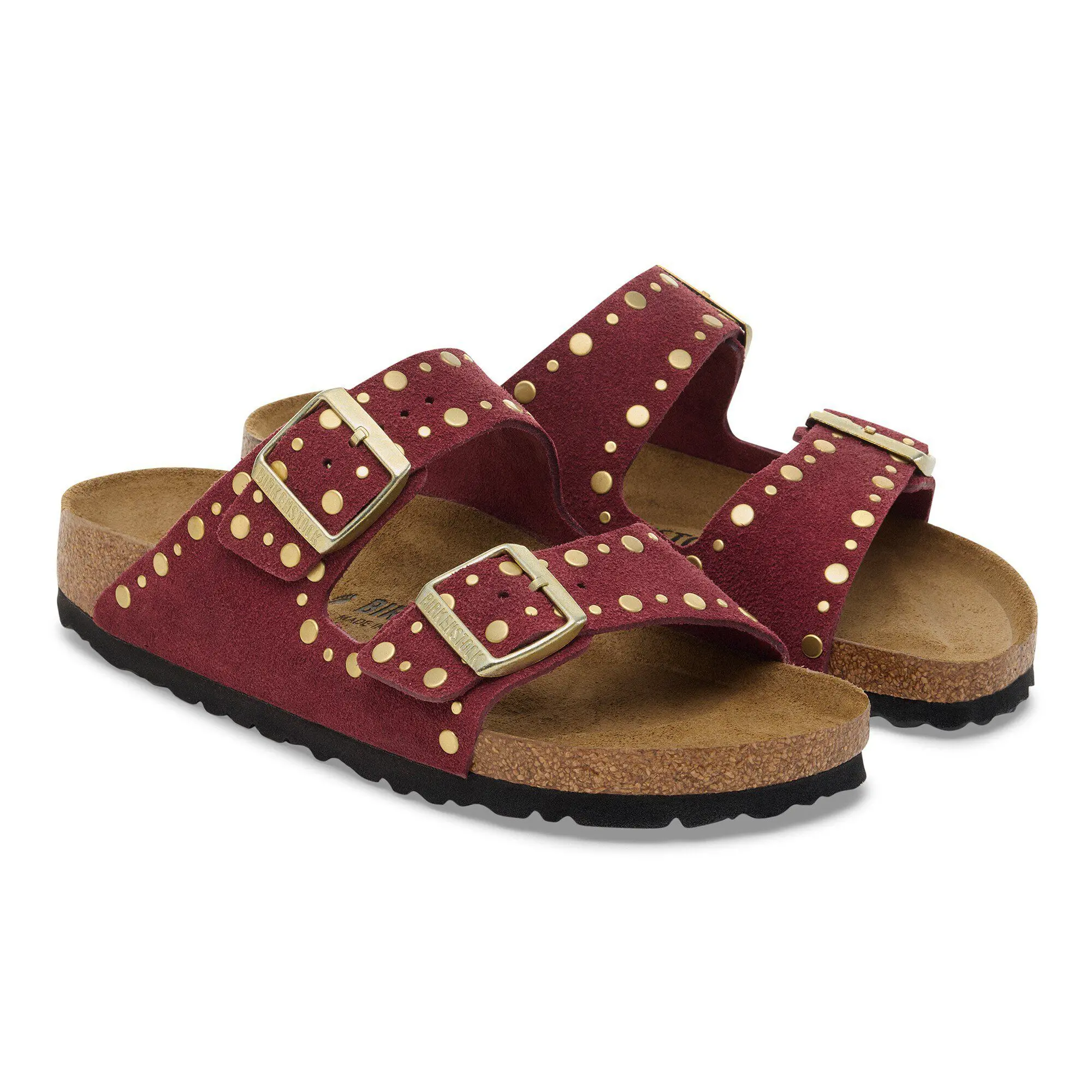 Arizona Rivets Suede Leather Zinfandel - Image 5