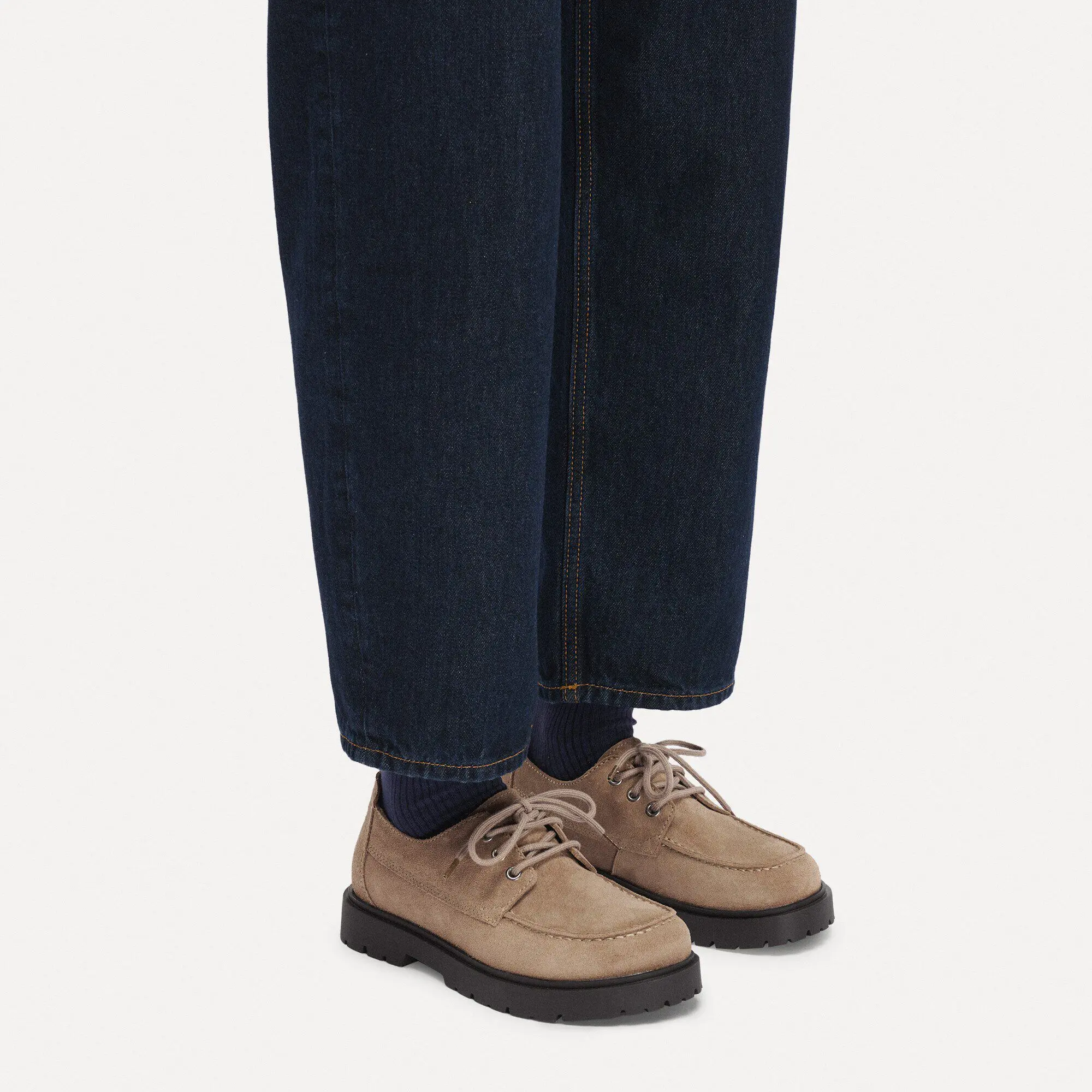 Highwood Moc Lace Low Suede Leather - Image 5