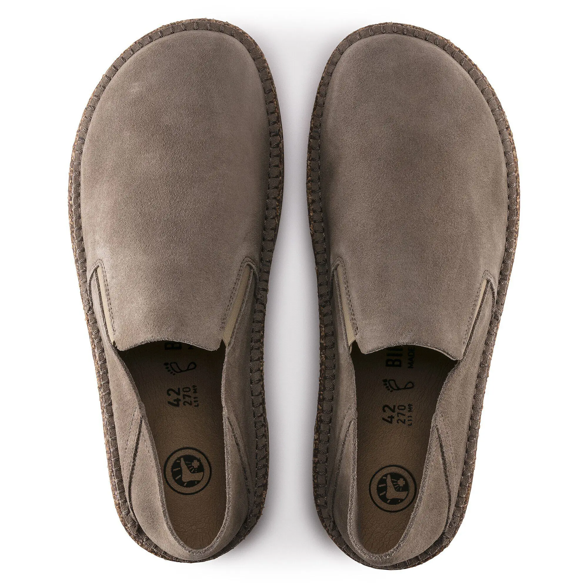 Callan Suede Leather Gray Taupe - Image 2