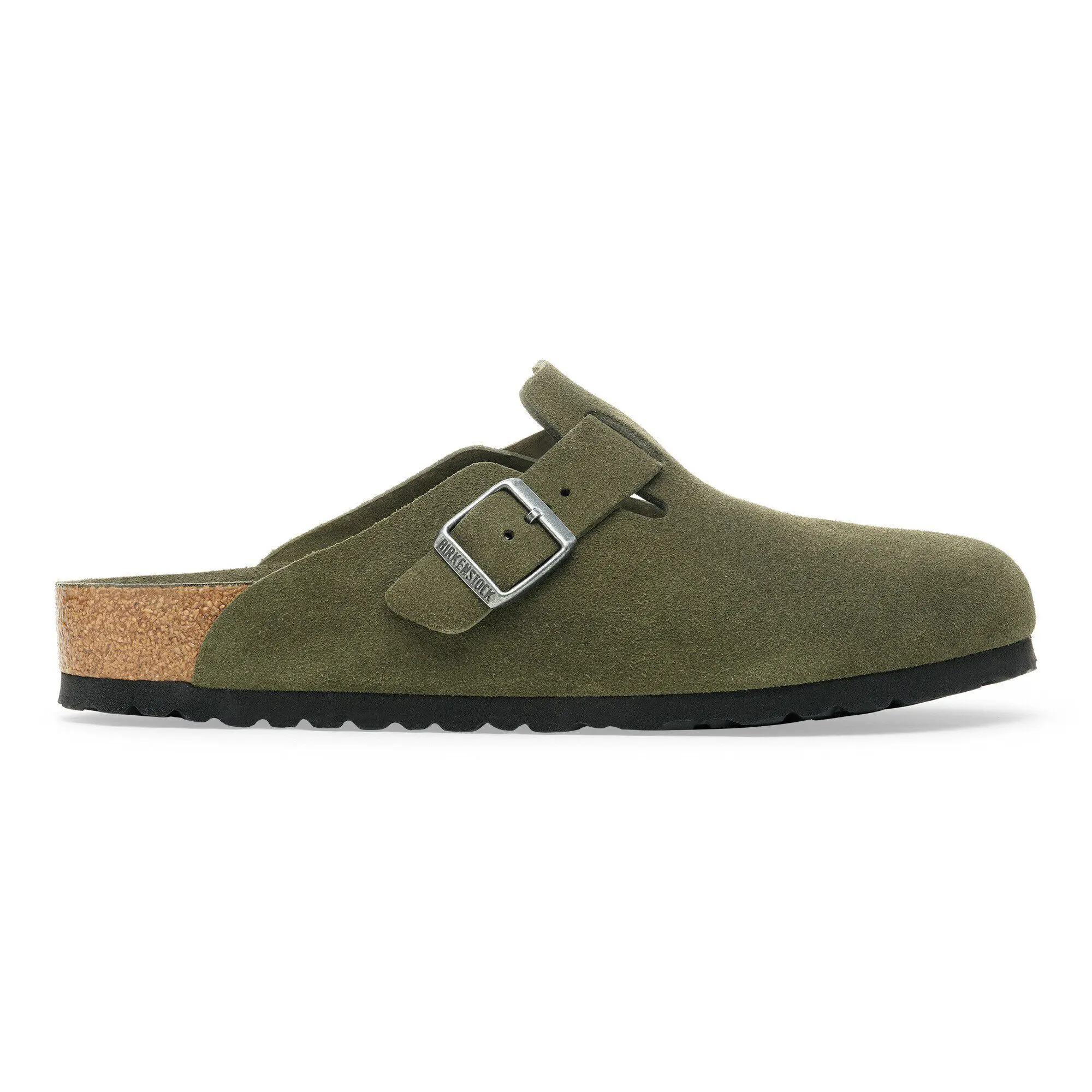 Boston Soft Footbed Suede Leather Thyme Tonal - Image 3