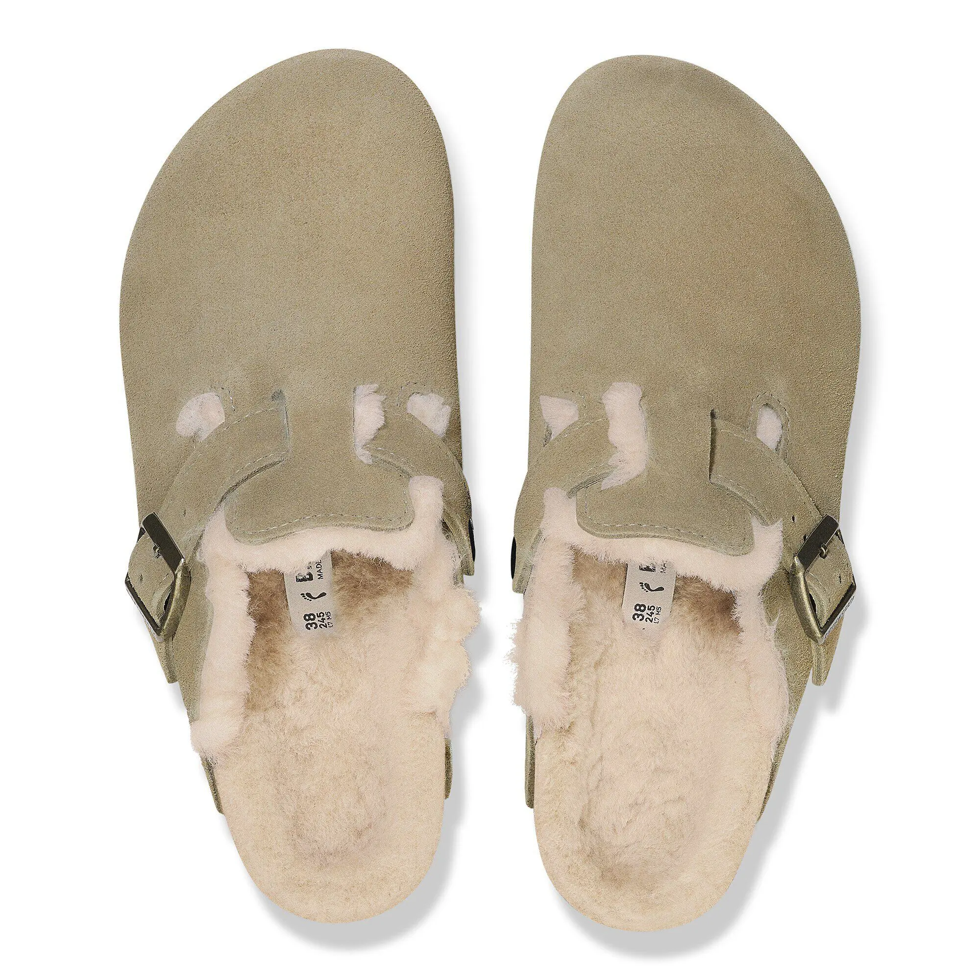 Alternative view of Boston Shearling Suede Leather