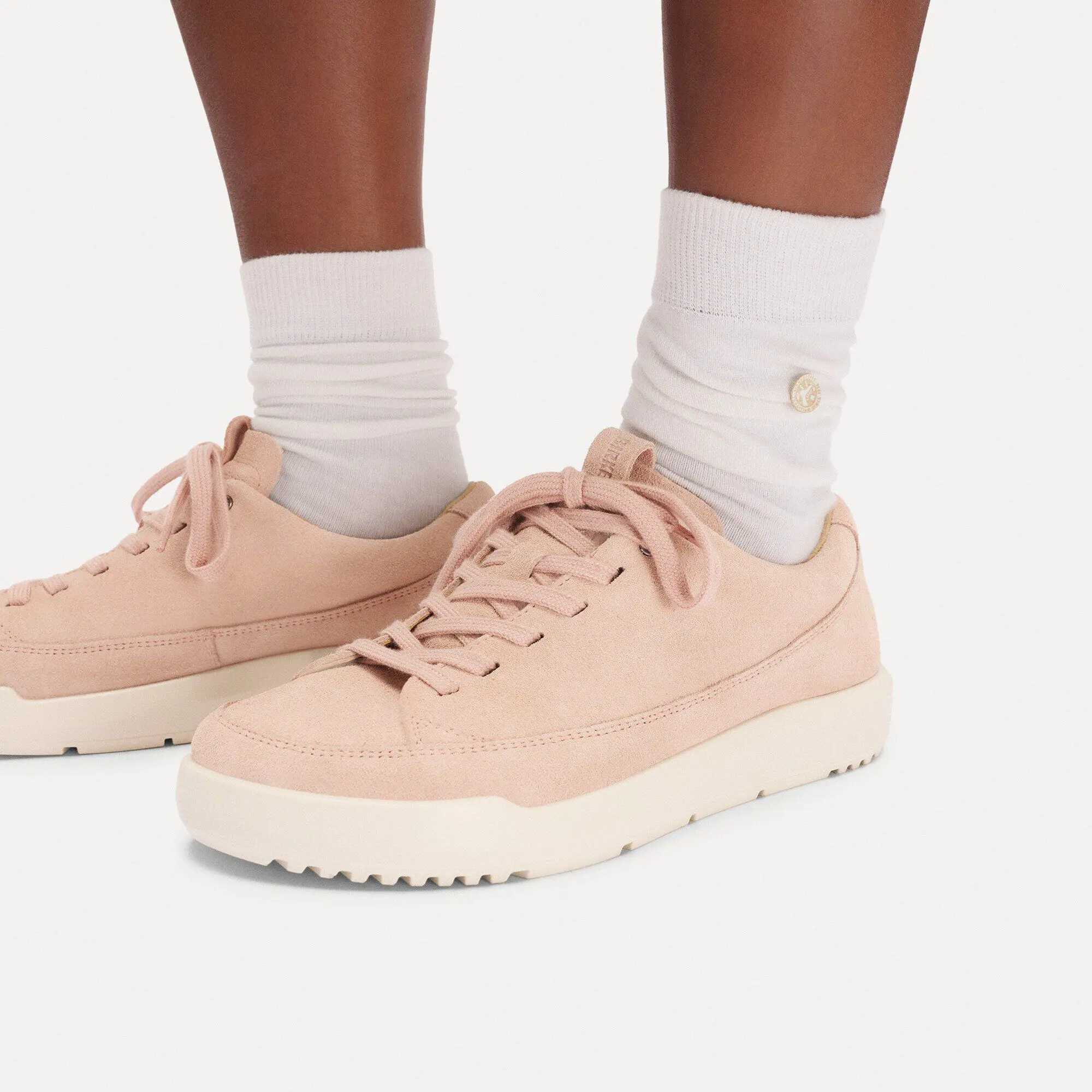 Melbourne Suede Leather Light Rose - Image 4