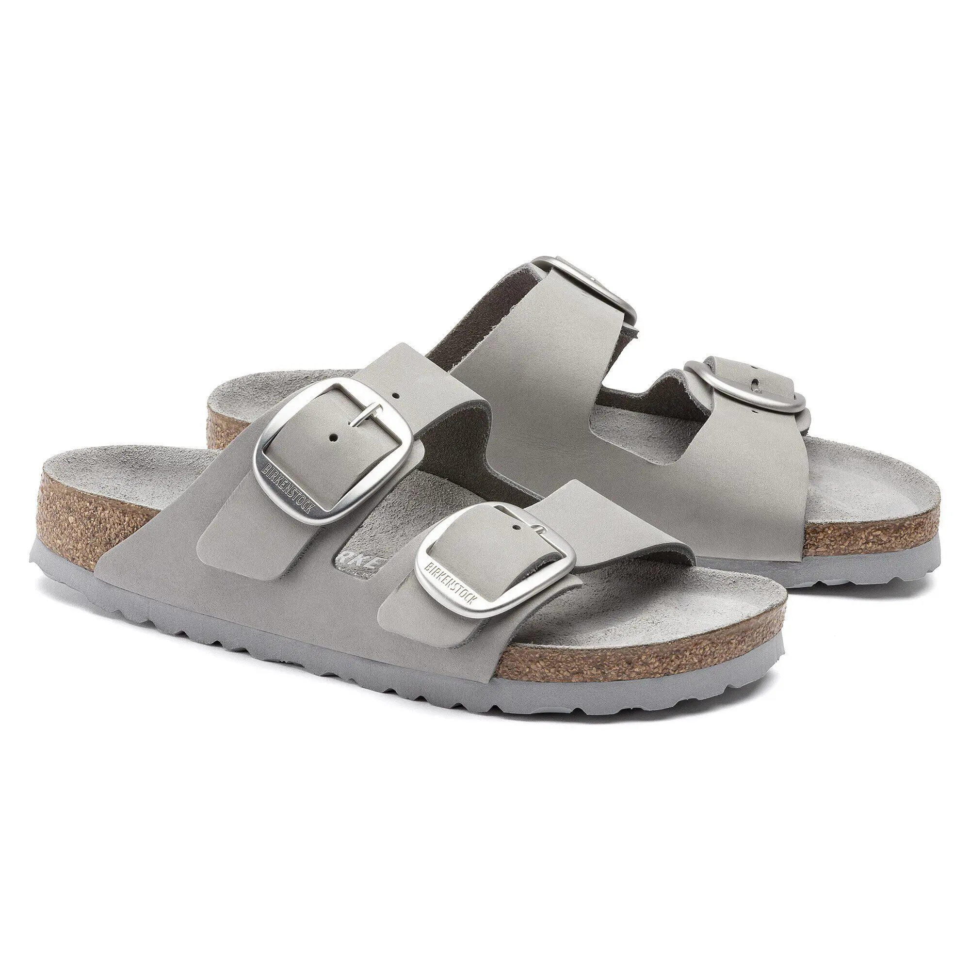 Arizona Big Buckle Natural Leather Nubuck - Image 5