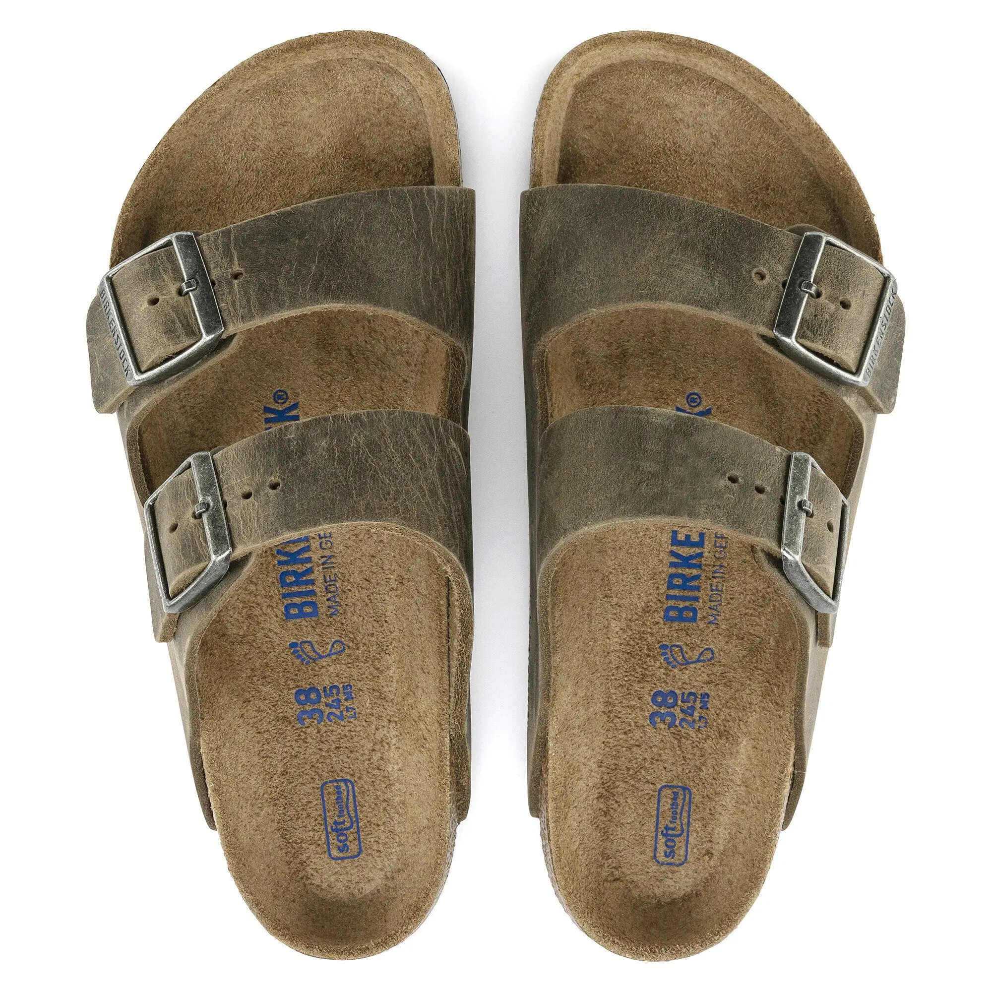 Alternative view of Arizona Soft Footbed Natural Leather Oiled