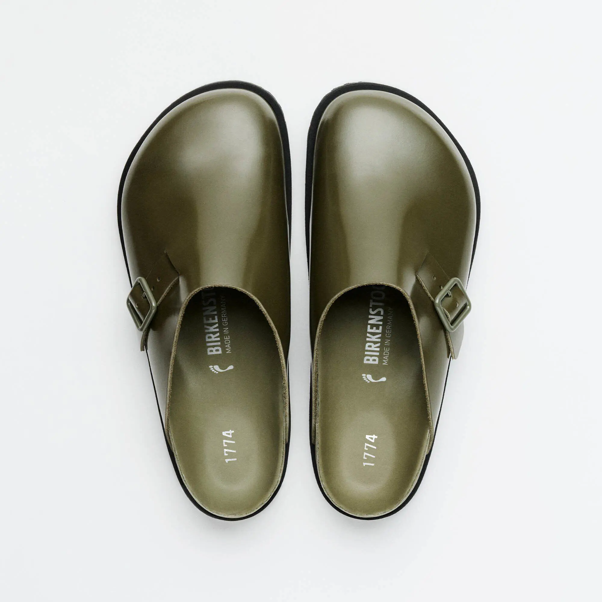 33 Dougal Leather Moss Green