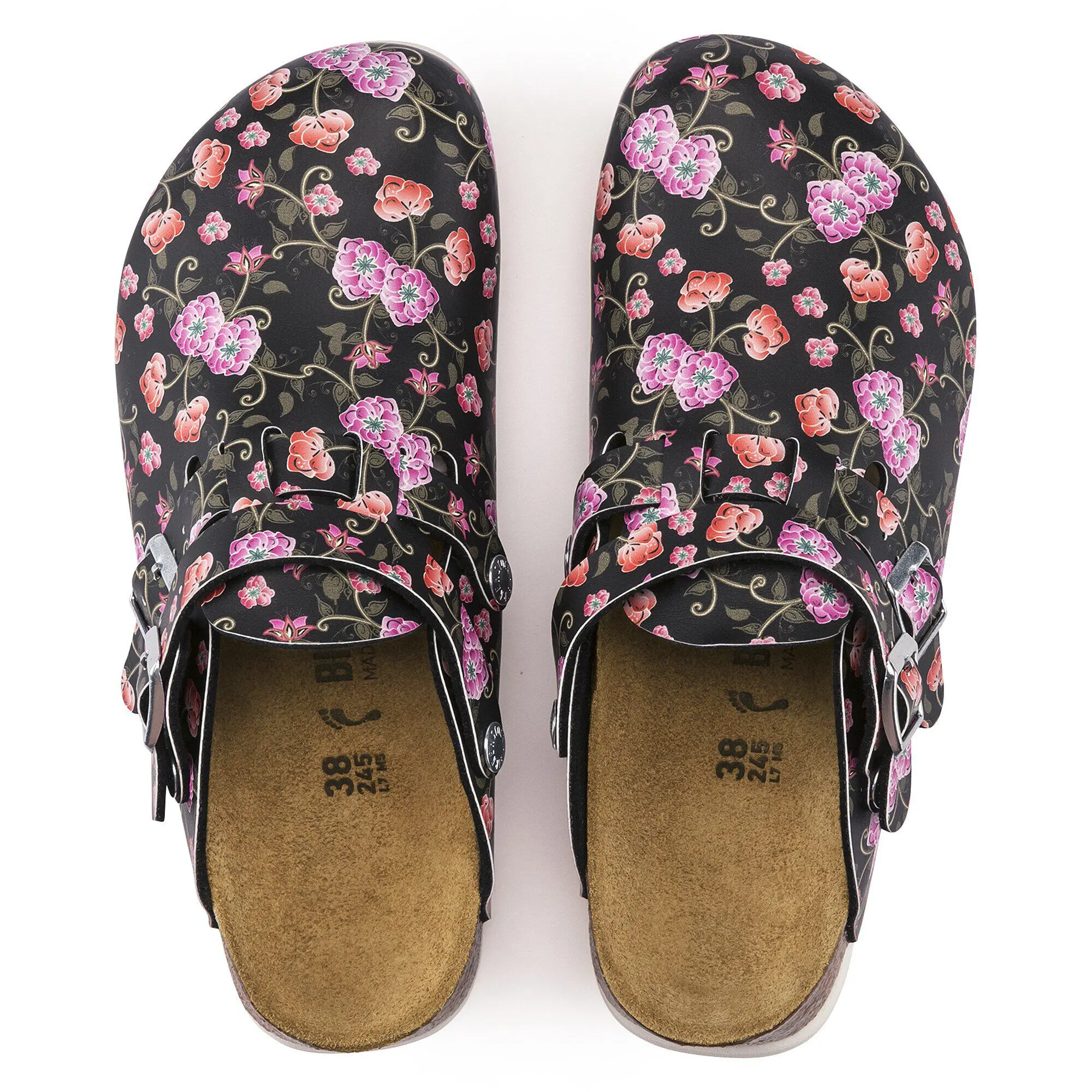 Kay Super Grip Birko-Flor Blooming Roses Black - Image 2