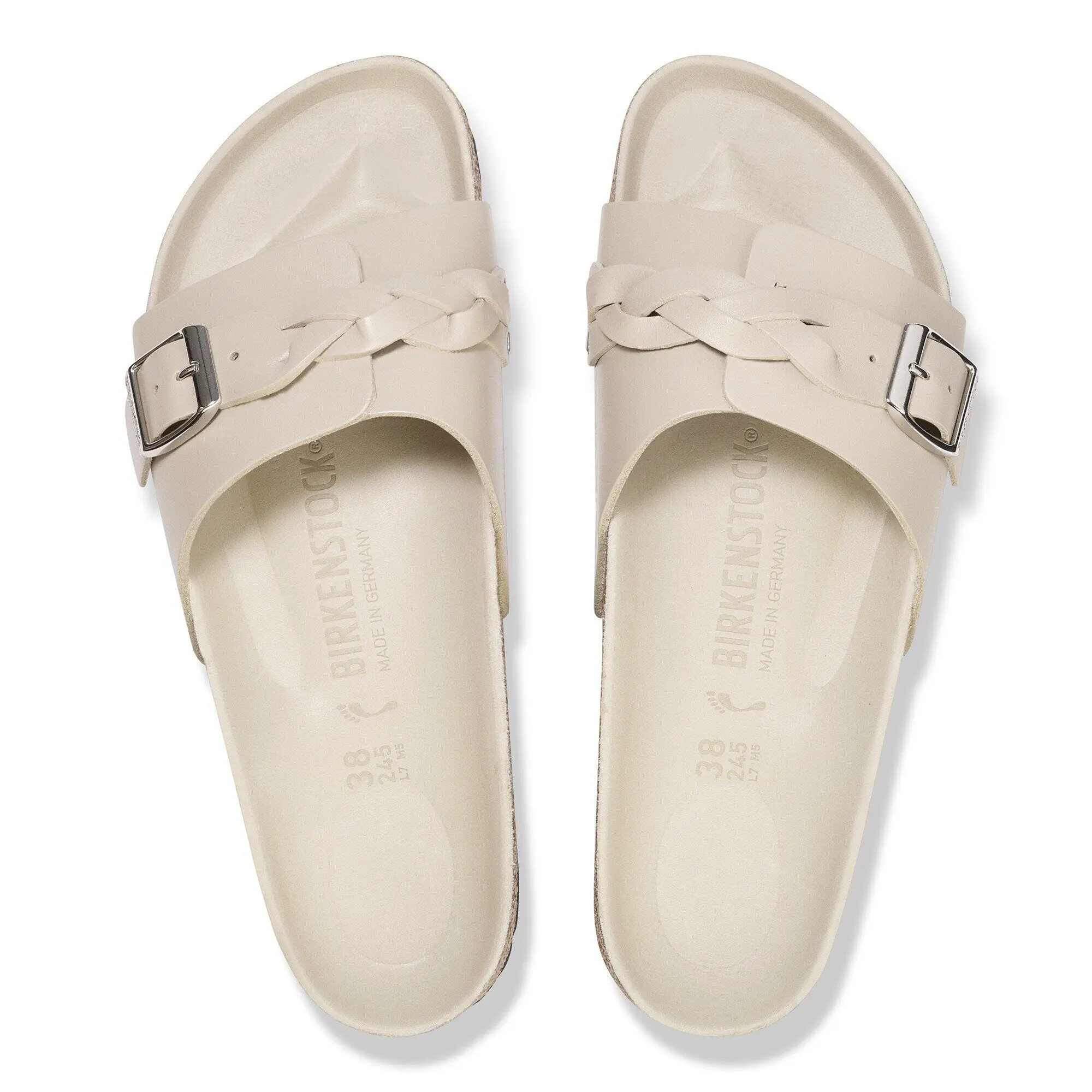 Alternative view of Oita Braided Natural Leather