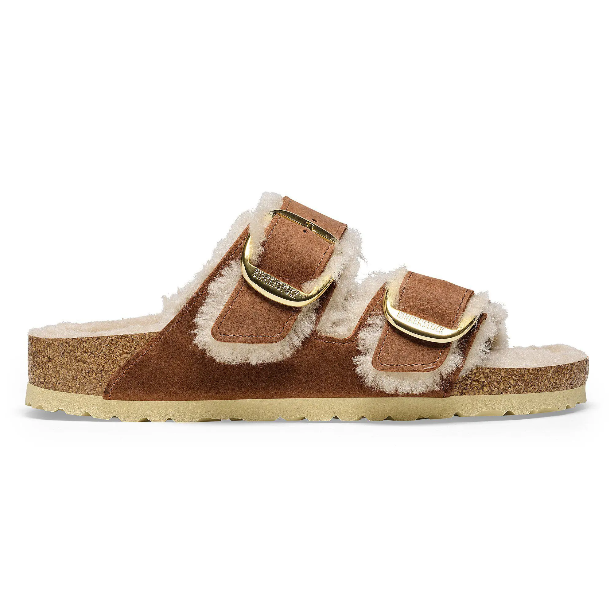 Arizona Big Buckle Shearling Natural Leather Oiled - Image 3