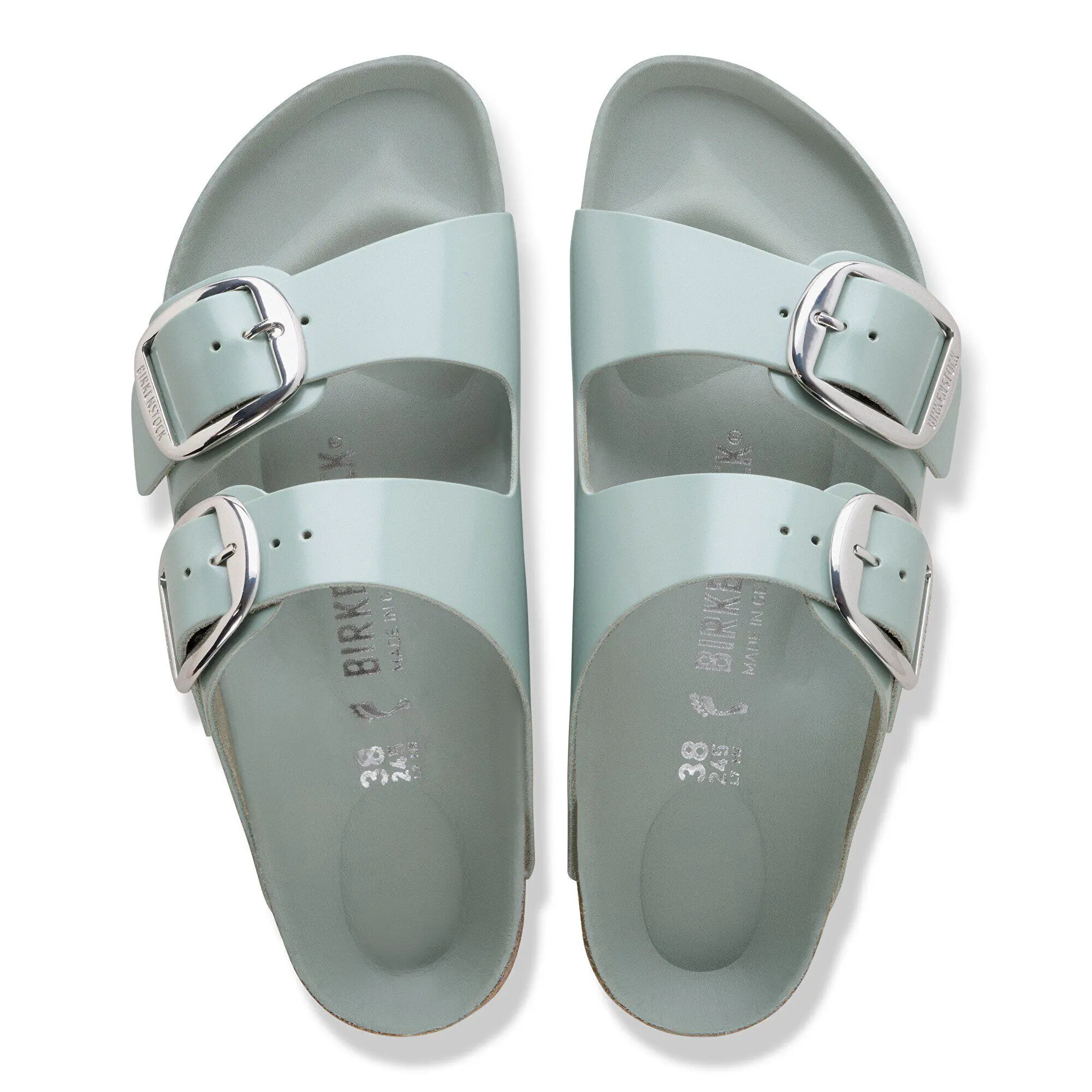 Alternative view of Arizona Big Buckle Natural Leather Patent