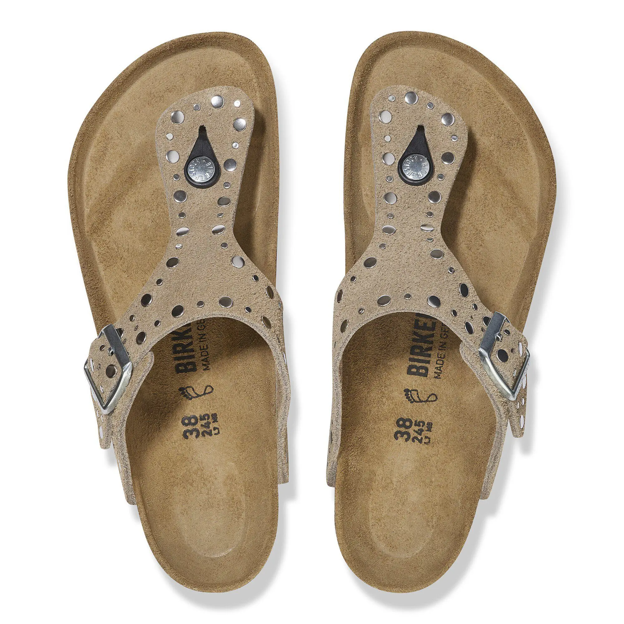 Gizeh Rivet Suede Leather - Image 2
