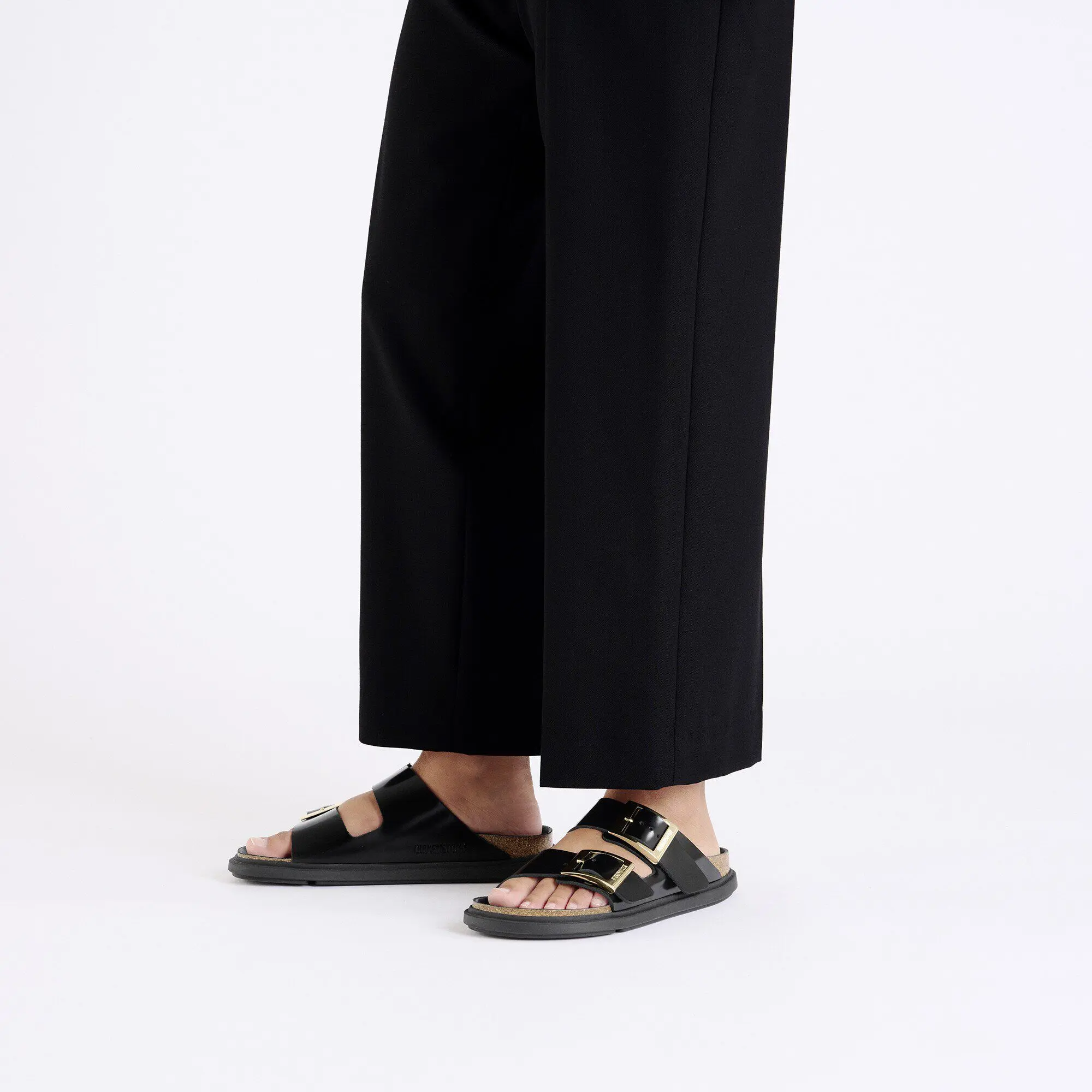 Arizona Droplet Buckle Natural Leather Patent - Image 4