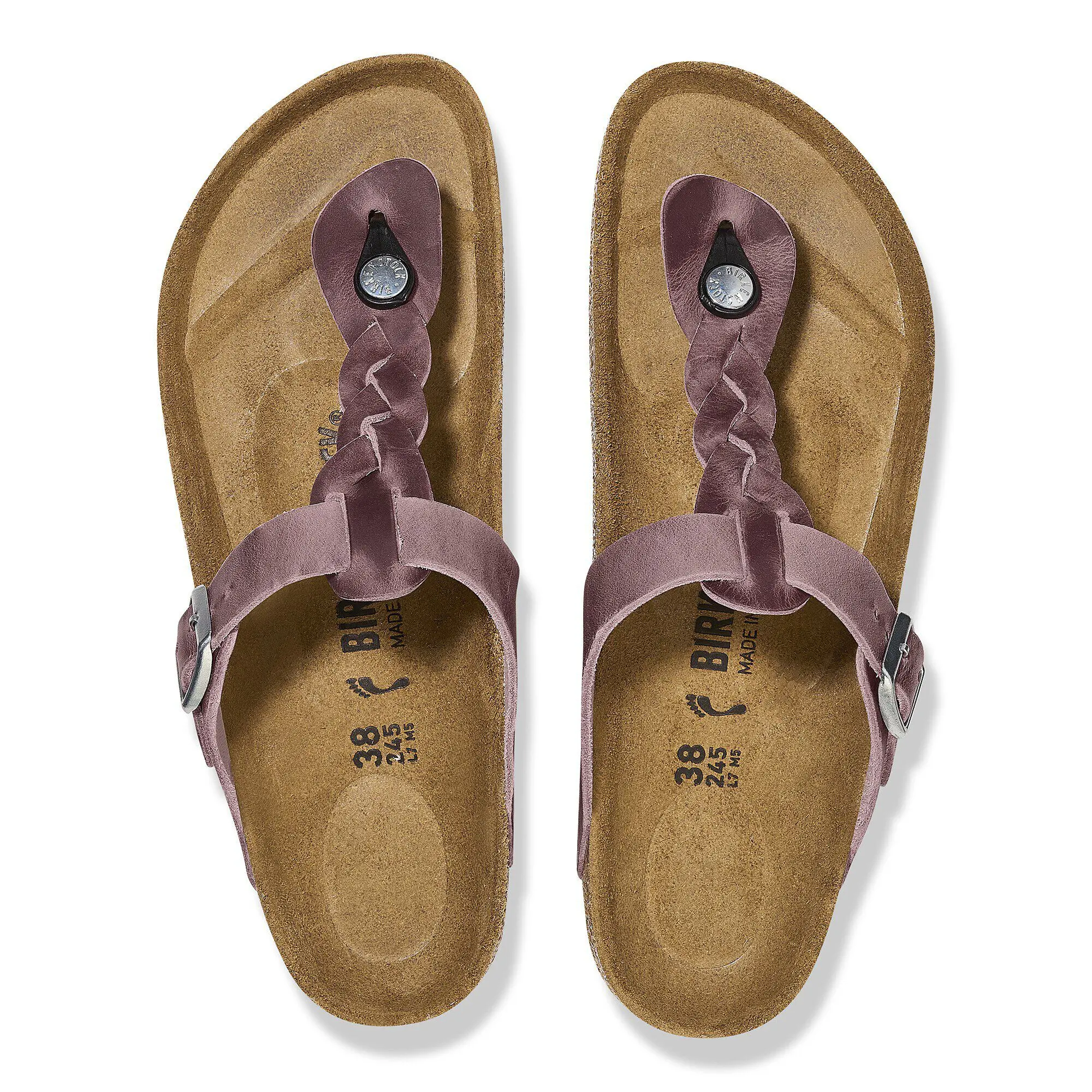 Gizeh Braided Natural Leather Oiled - Image 2