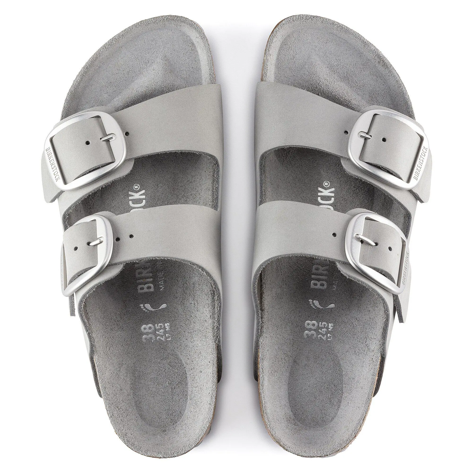 Alternative view of Arizona Big Buckle Natural Leather Nubuck