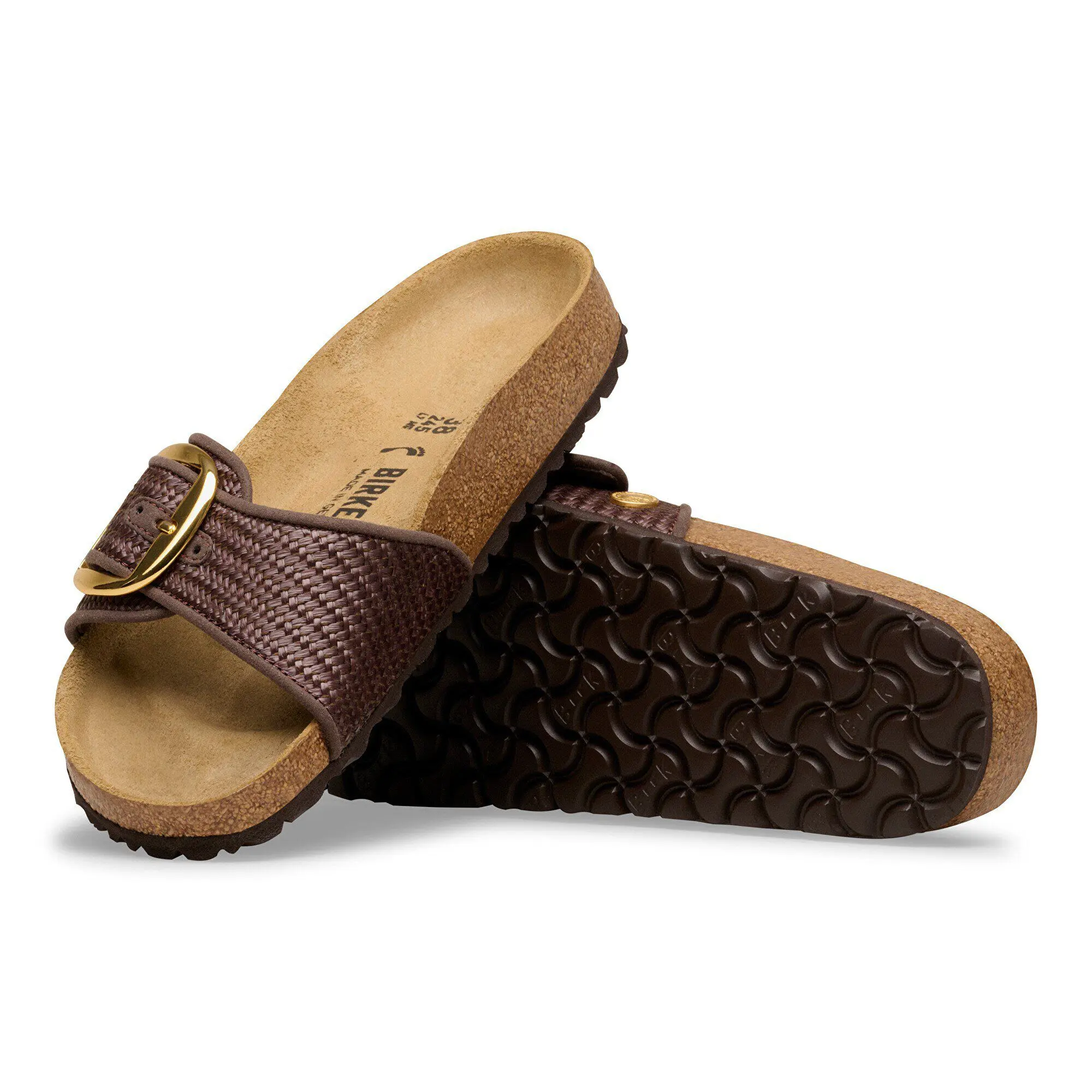 Madrid Big Buckle Raffia Textile - Image 5