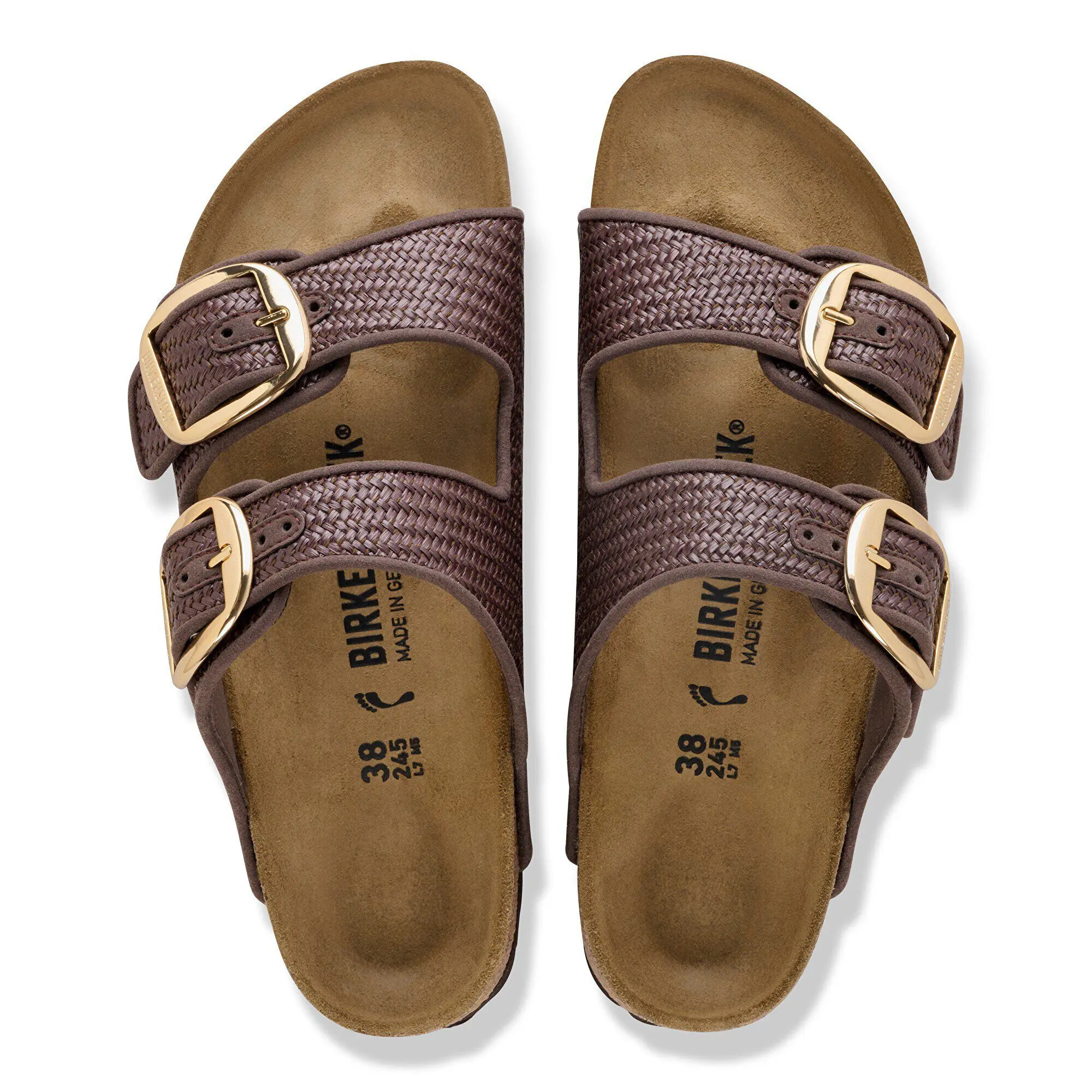 Alternative view of Arizona Big Buckle Raffia Textile