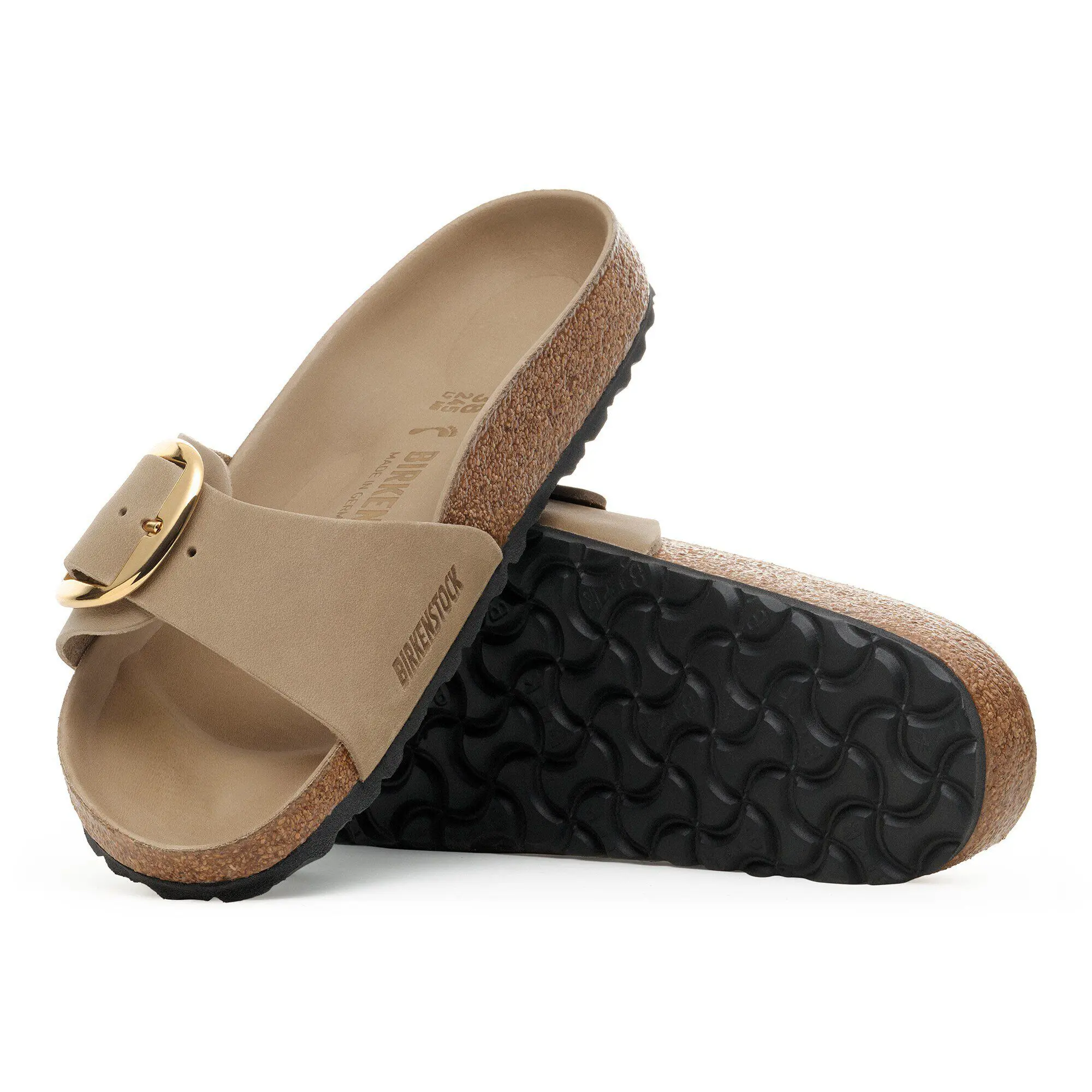 Madrid Big Buckle Natural Leather Oiled - Image 5