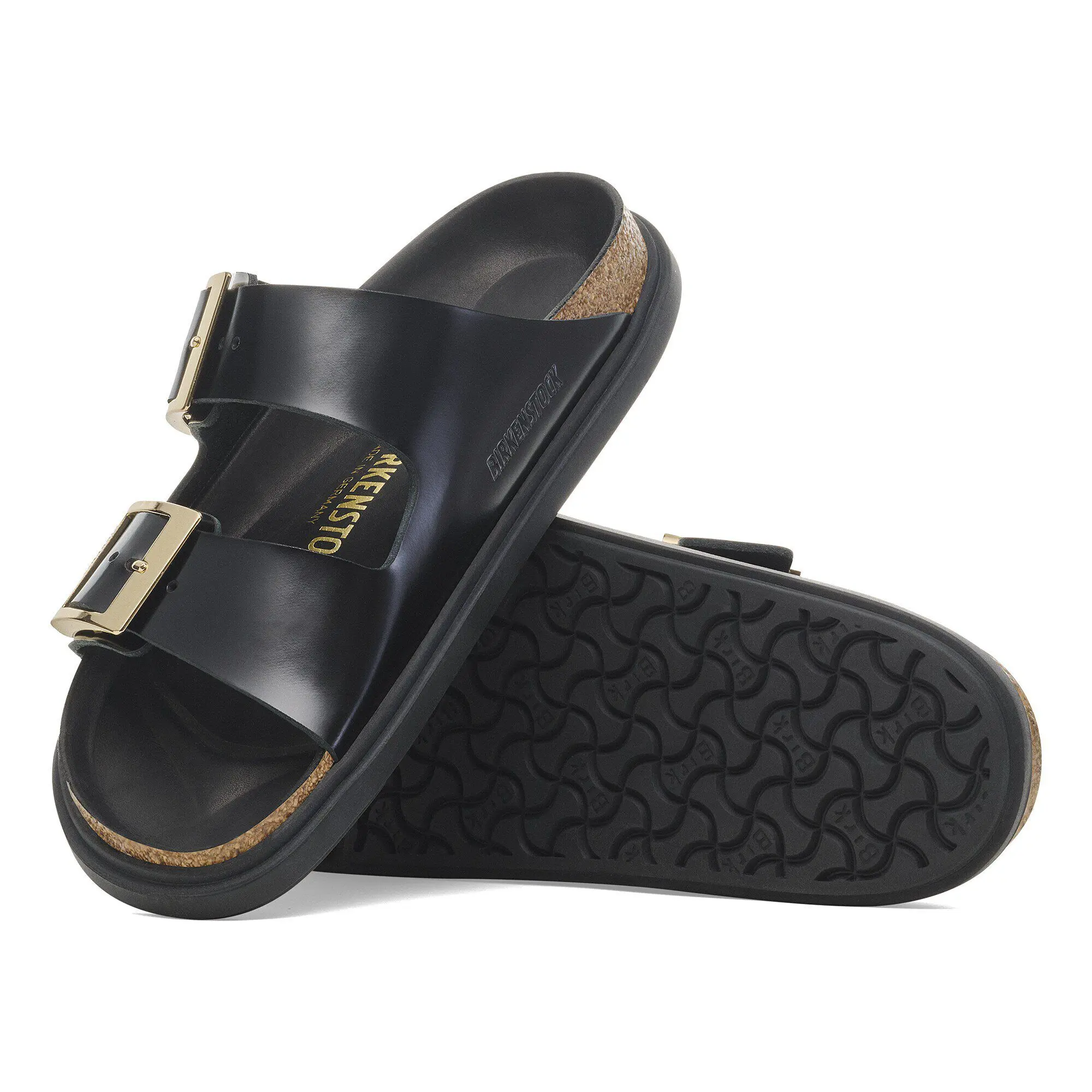 Arizona Droplet Buckle Natural Leather Patent - Image 5