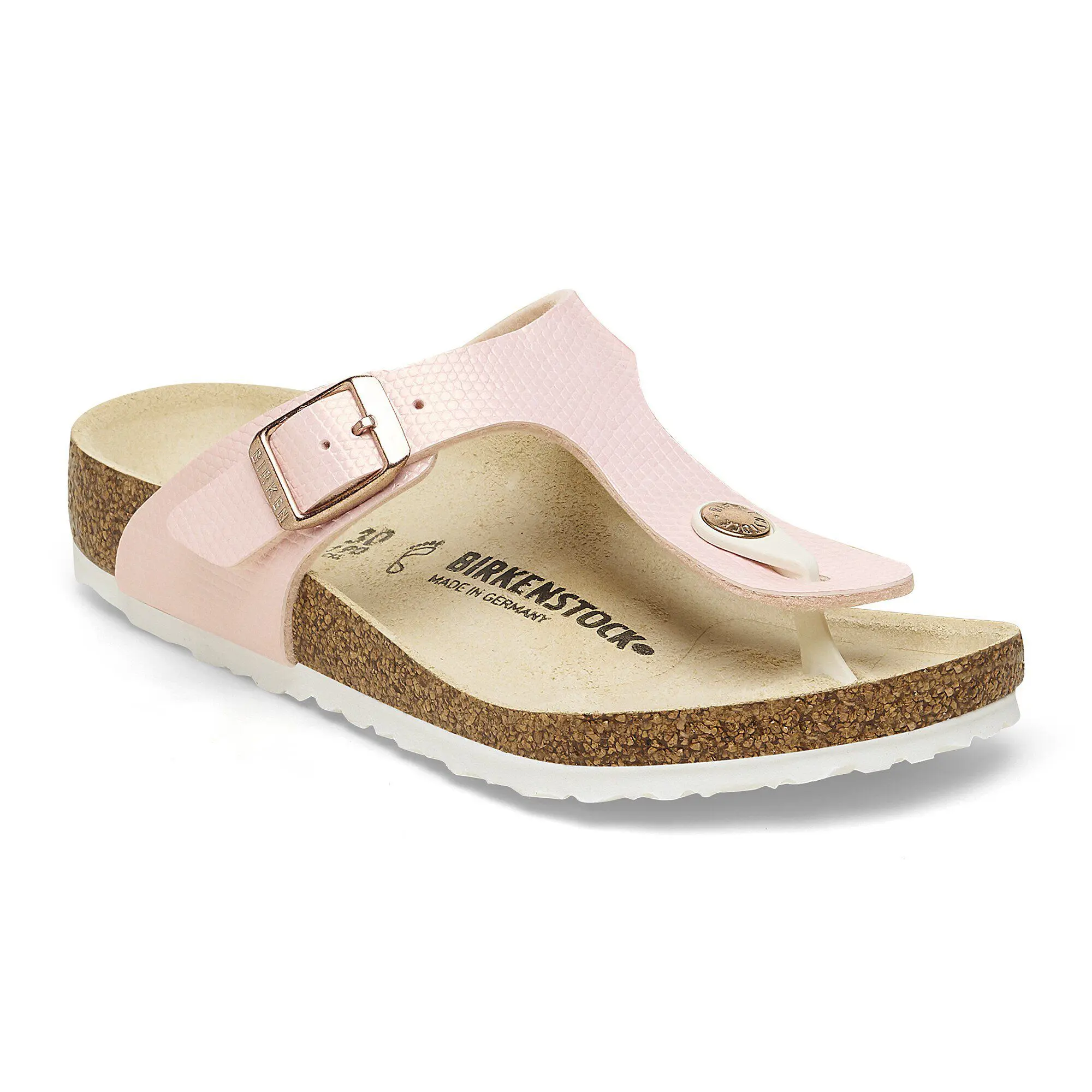 Gizeh Kids Bs Birko-Flor Embossed Shiny Light Rose